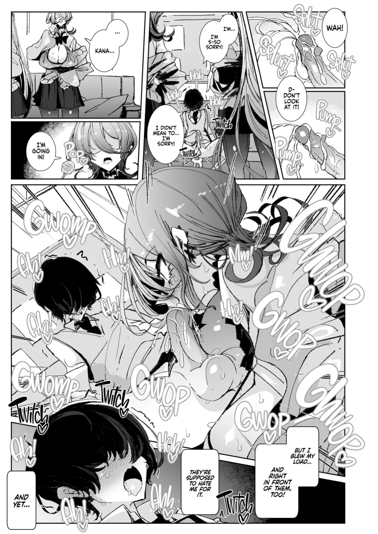 [Metro Notes (Tsumetoro)] Ja, Kyou kara Otaku-kun wa Watashi-tachi no Karepitte Koto de! | Sorry, Nerd, but You're Our BF Now! [English] {2d-market.com} [Decensored] [Digital]