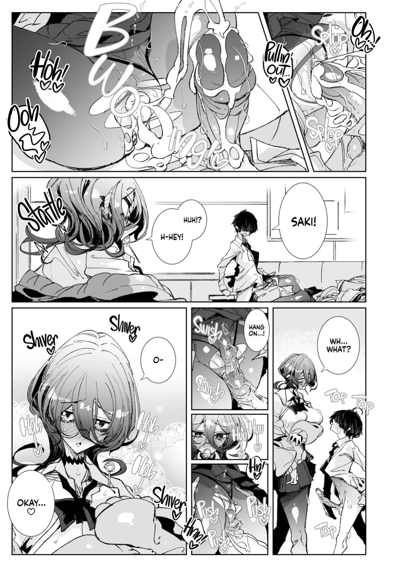[Metro Notes (Tsumetoro)] Ja, Kyou kara Otaku-kun wa Watashi-tachi no Karepitte Koto de! | Sorry, Nerd, but You're Our BF Now! [English] {2d-market.com} [Decensored] [Digital]