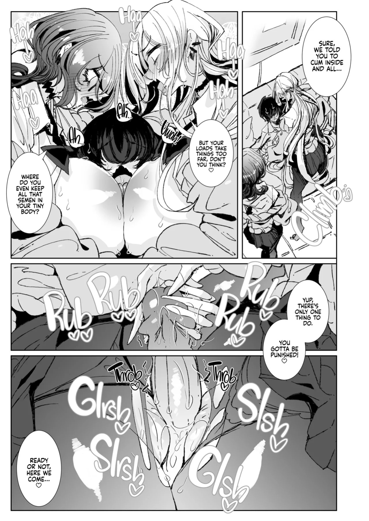 [Metro Notes (Tsumetoro)] Ja, Kyou kara Otaku-kun wa Watashi-tachi no Karepitte Koto de! | Sorry, Nerd, but You're Our BF Now! [English] {2d-market.com} [Decensored] [Digital]