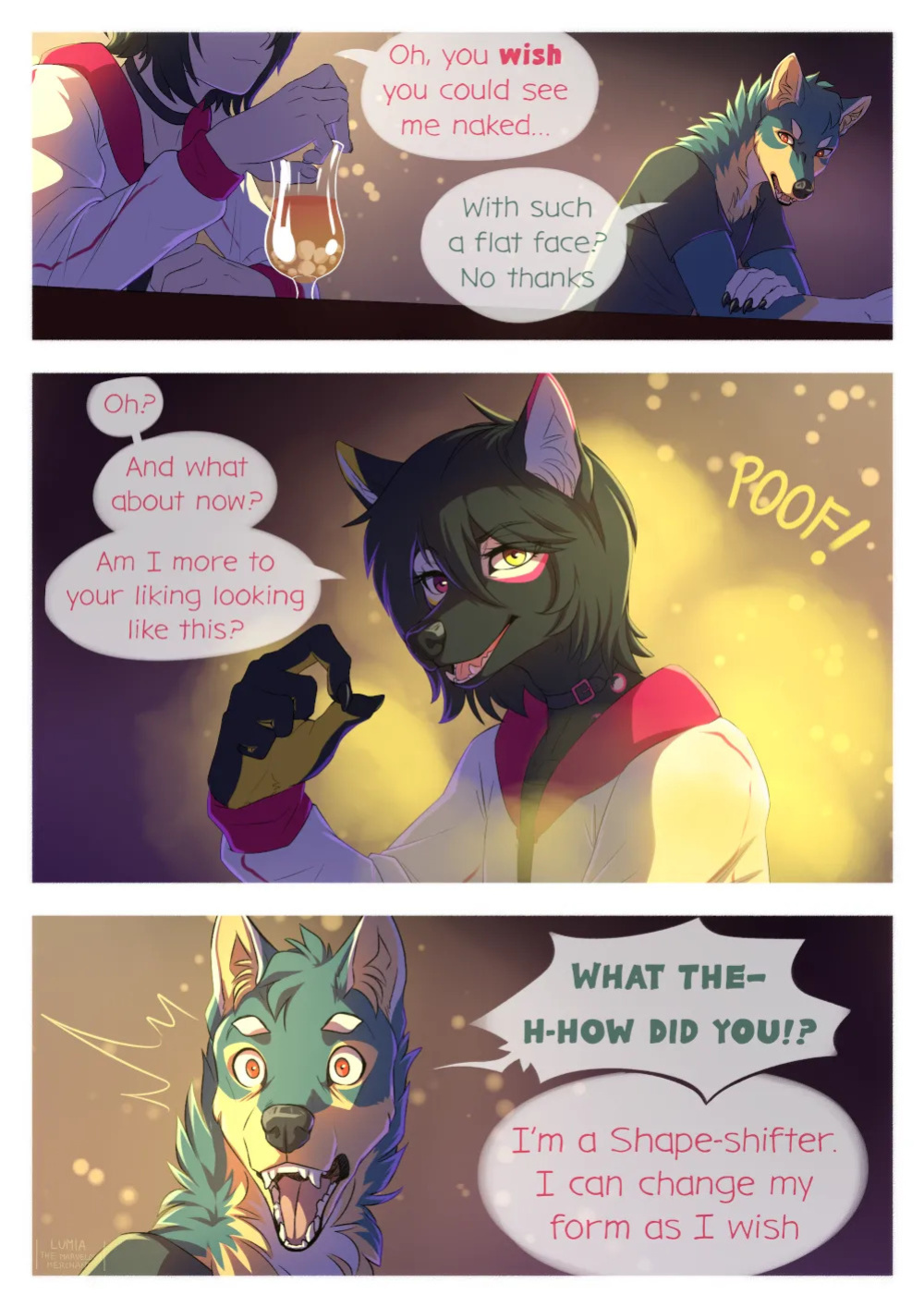 [Lumia the Marvelous Merchant (Milkforbones)] LIAR! LIAR! (Ongoing)