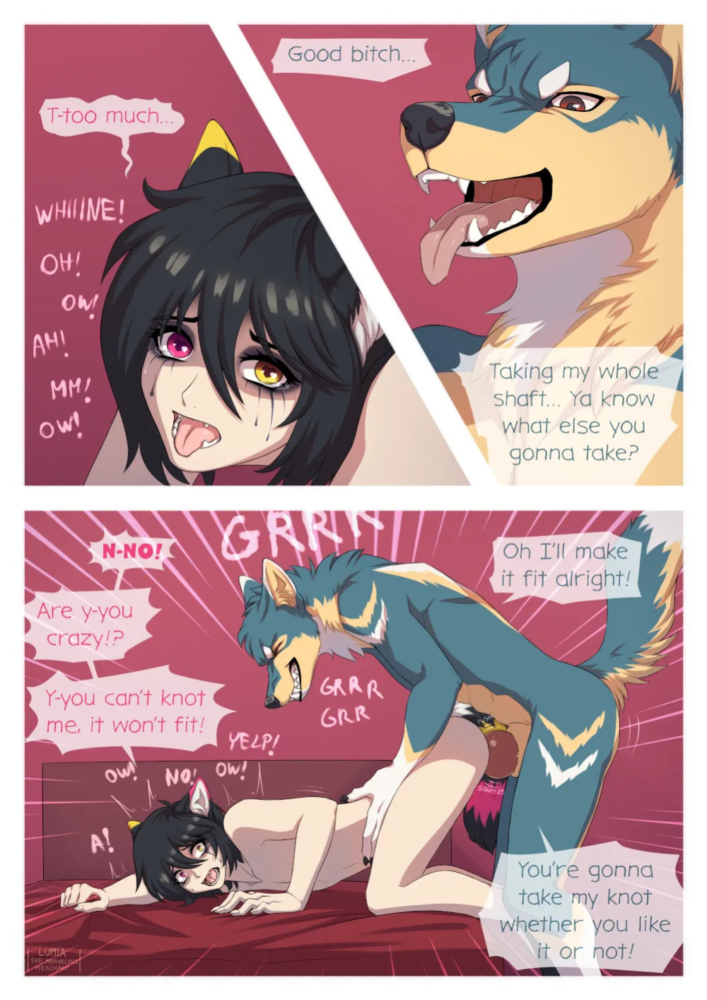 [Lumia the Marvelous Merchant (Milkforbones)] LIAR! LIAR! (Ongoing)