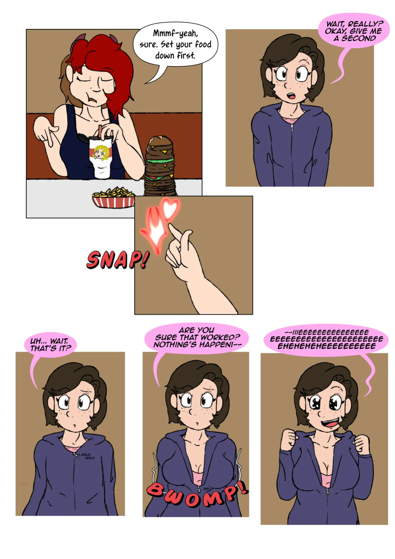 [LariUmbreon] Girl Me! How I Got Turned Into a Girl by a Desperate Succubus! (In Progress)