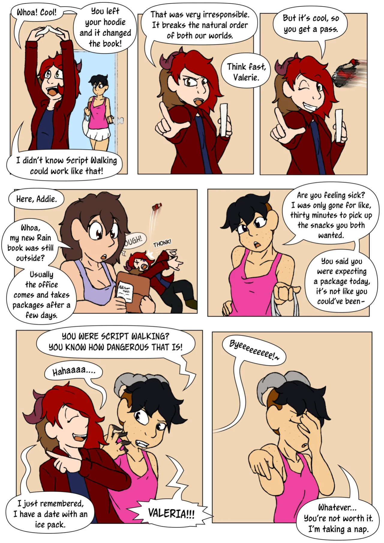 [LariUmbreon] Girl Me! How I Got Turned Into a Girl by a Desperate Succubus! (In Progress)