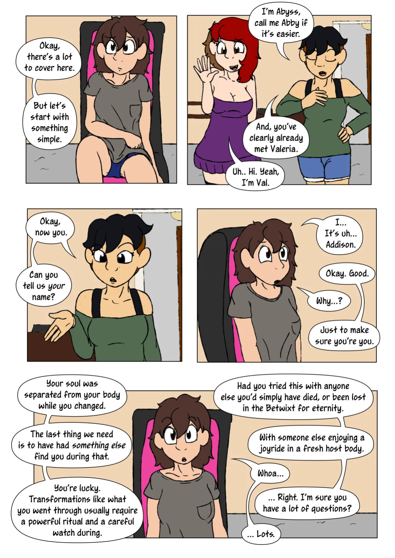 [LariUmbreon] Girl Me! How I Got Turned Into a Girl by a Desperate Succubus! (In Progress)