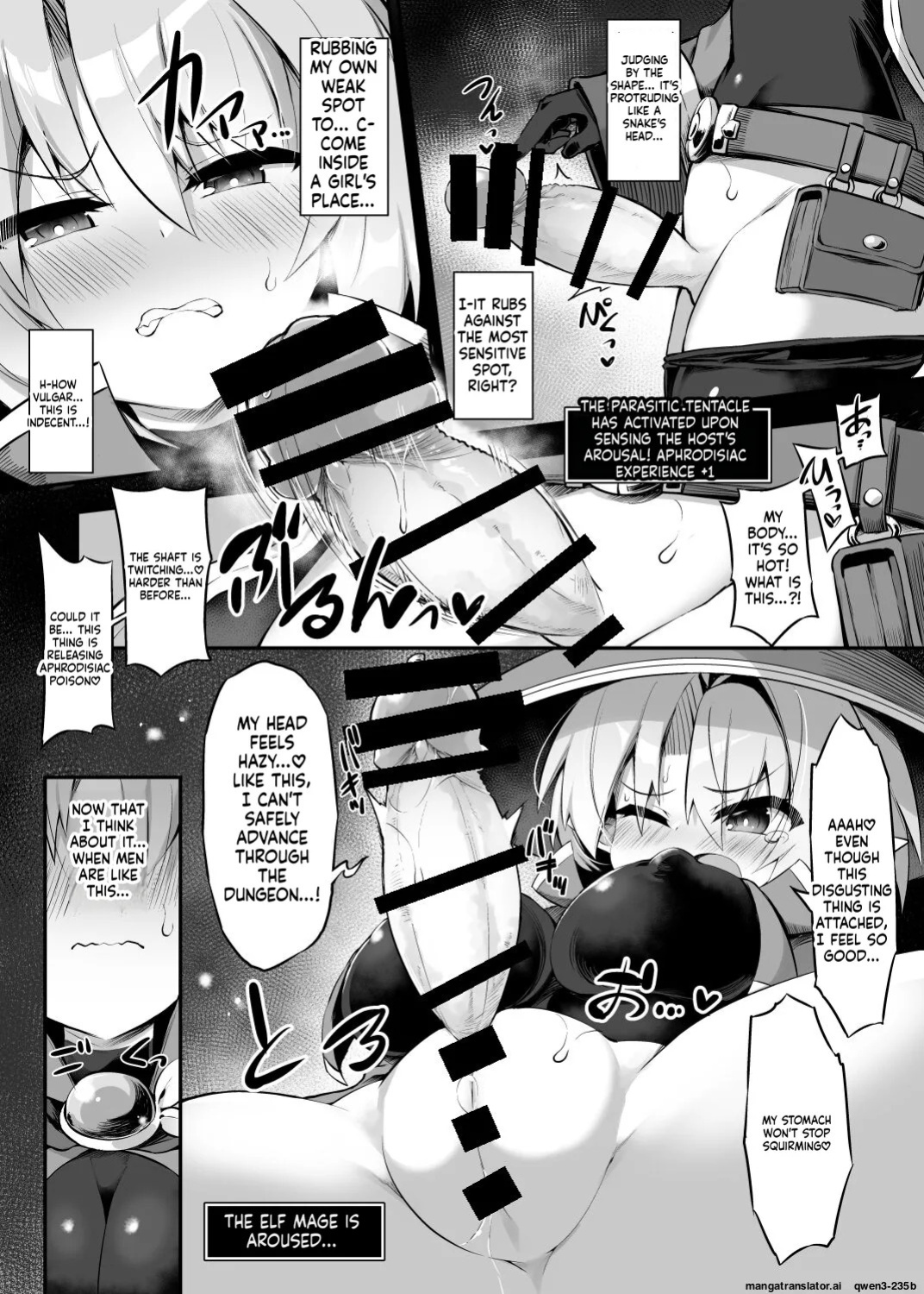 [Dodameya-san (8000)] Futanari Shokushu Ero Trap Dungeon e Youkoso!! Comic (SCANMTL)