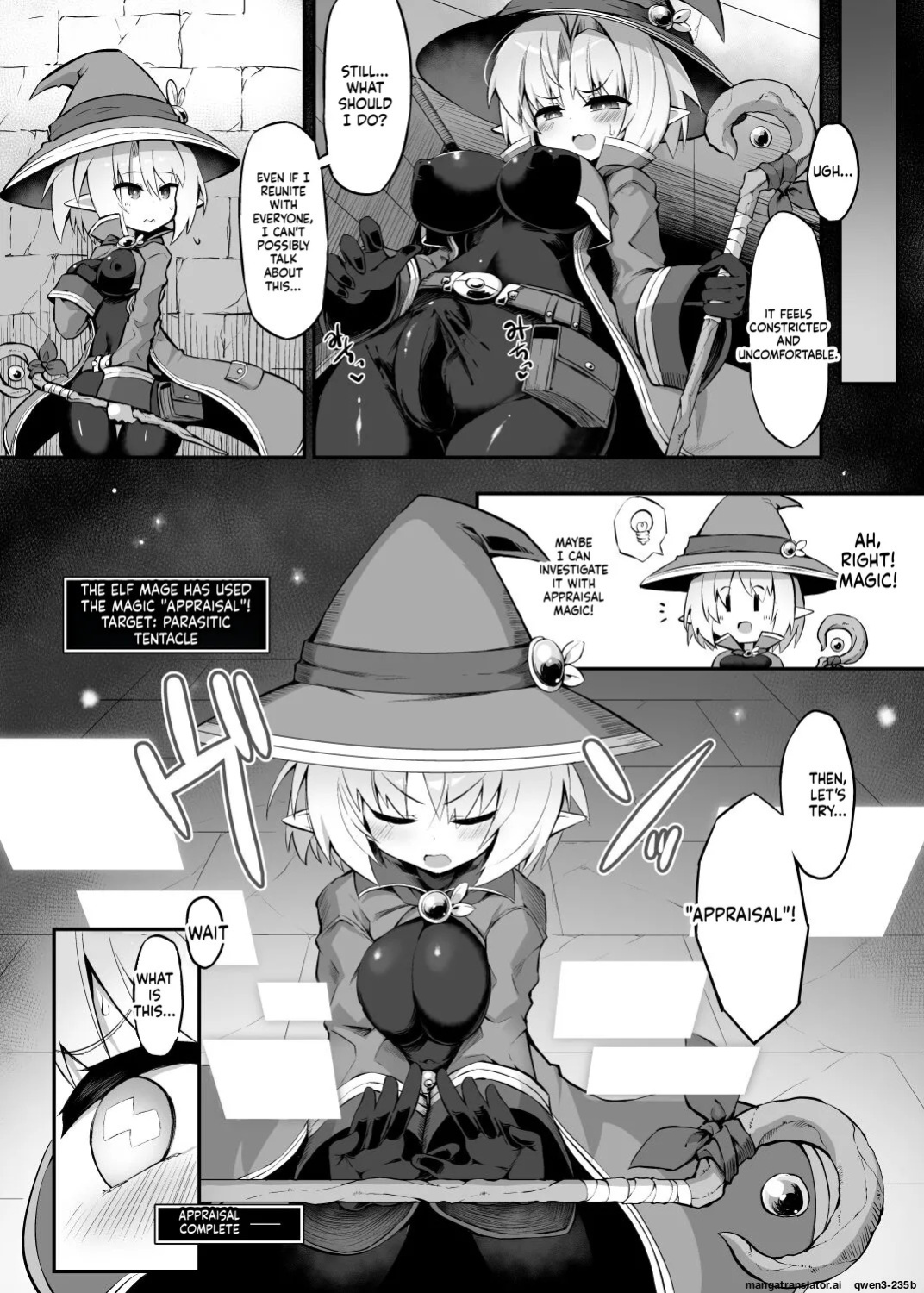 [Dodameya-san (8000)] Futanari Shokushu Ero Trap Dungeon e Youkoso!! Comic (SCANMTL)
