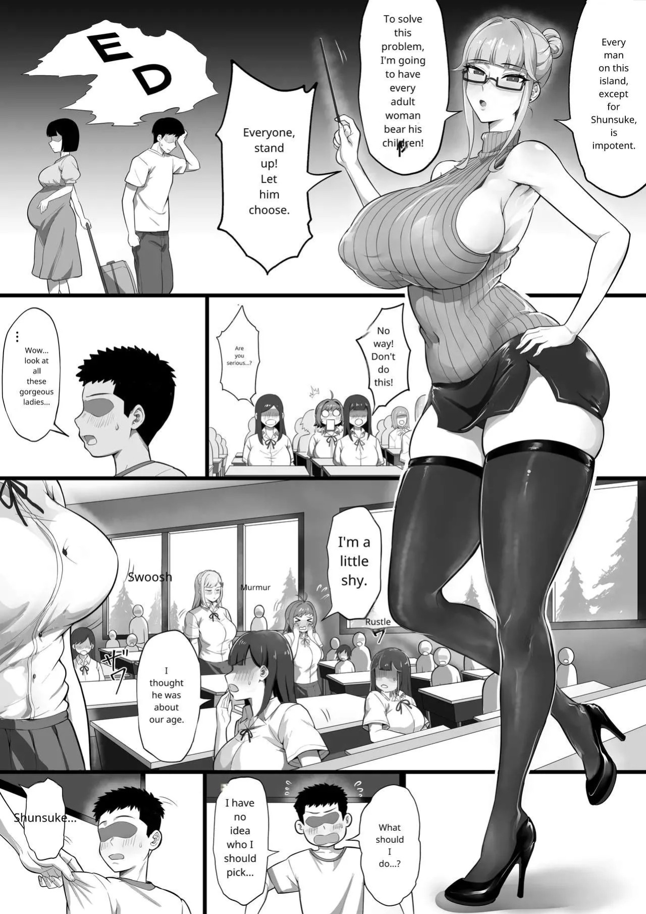 ED Shika Umarenai Shima de Yuiitsu no Zetsurin 2