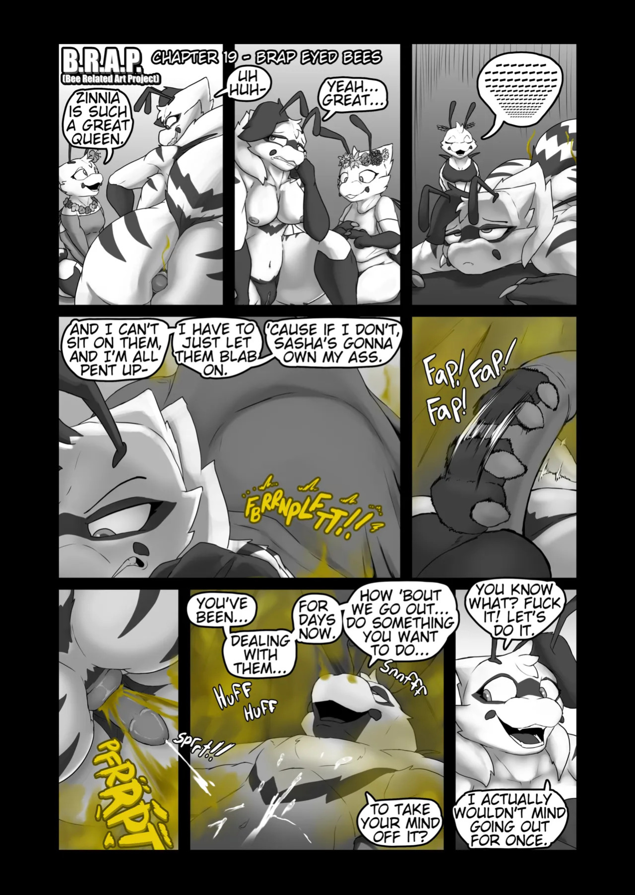 [SooMiR] B.R.A.P. (Bee Related Art Project): Chapter 19 - Brap Eyed Bees