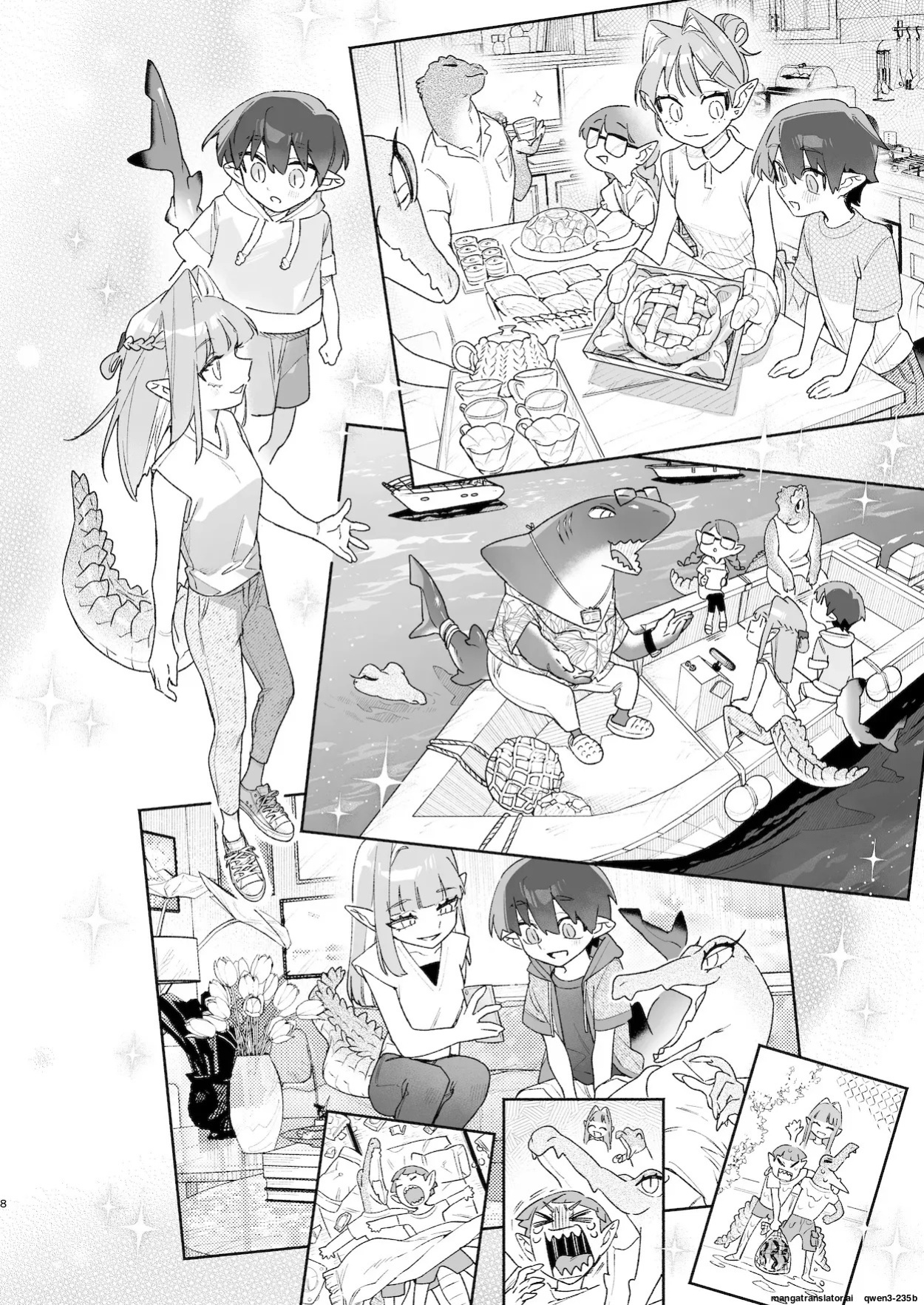 [pink carrot (usachanGET)] ♂ ga Uke. Wani-chan x Same-kun Zenpen (SCANMTL)