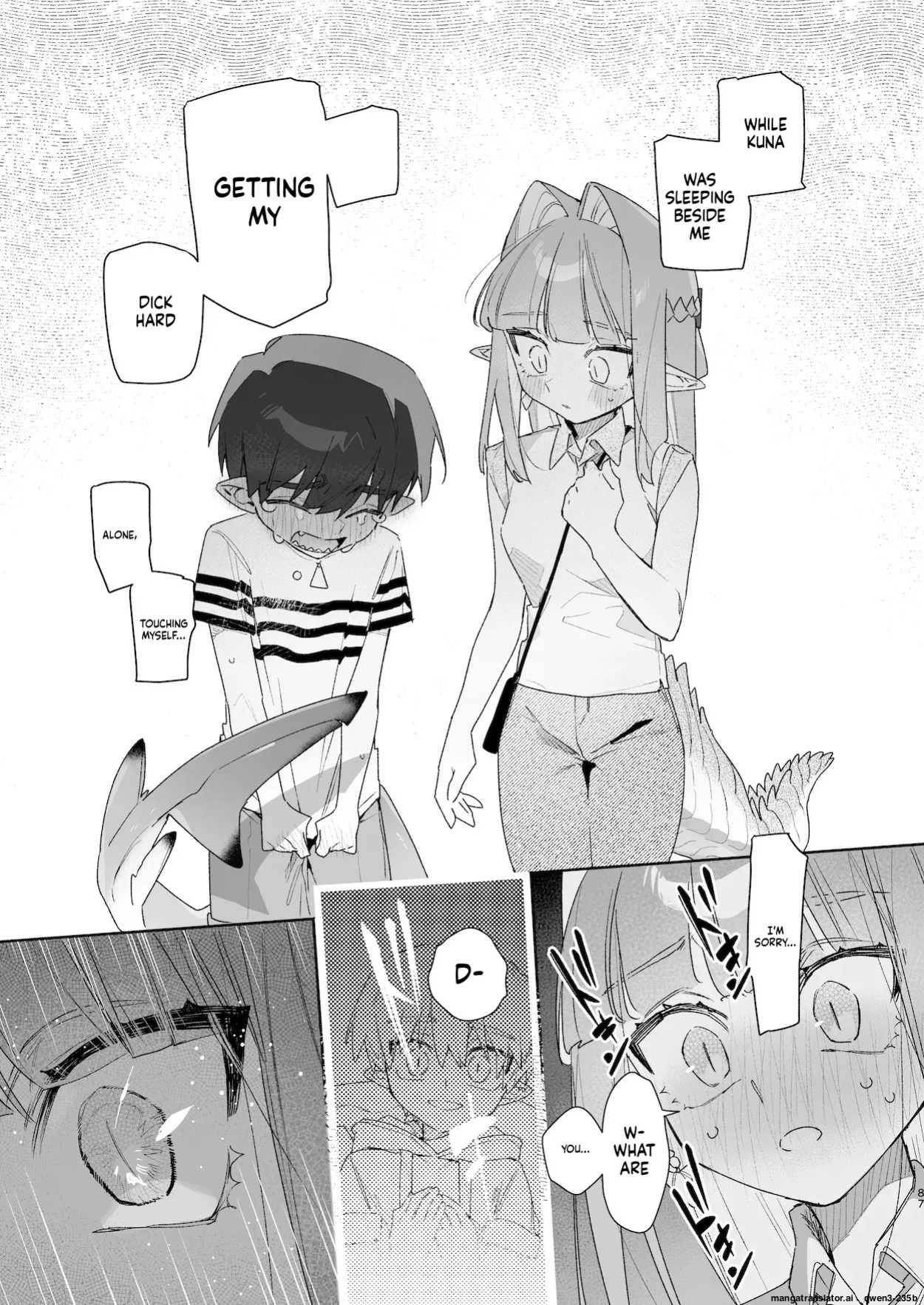 [pink carrot (usachanGET)] ♂ ga Uke. Wani-chan x Same-kun Zenpen (SCANMTL)