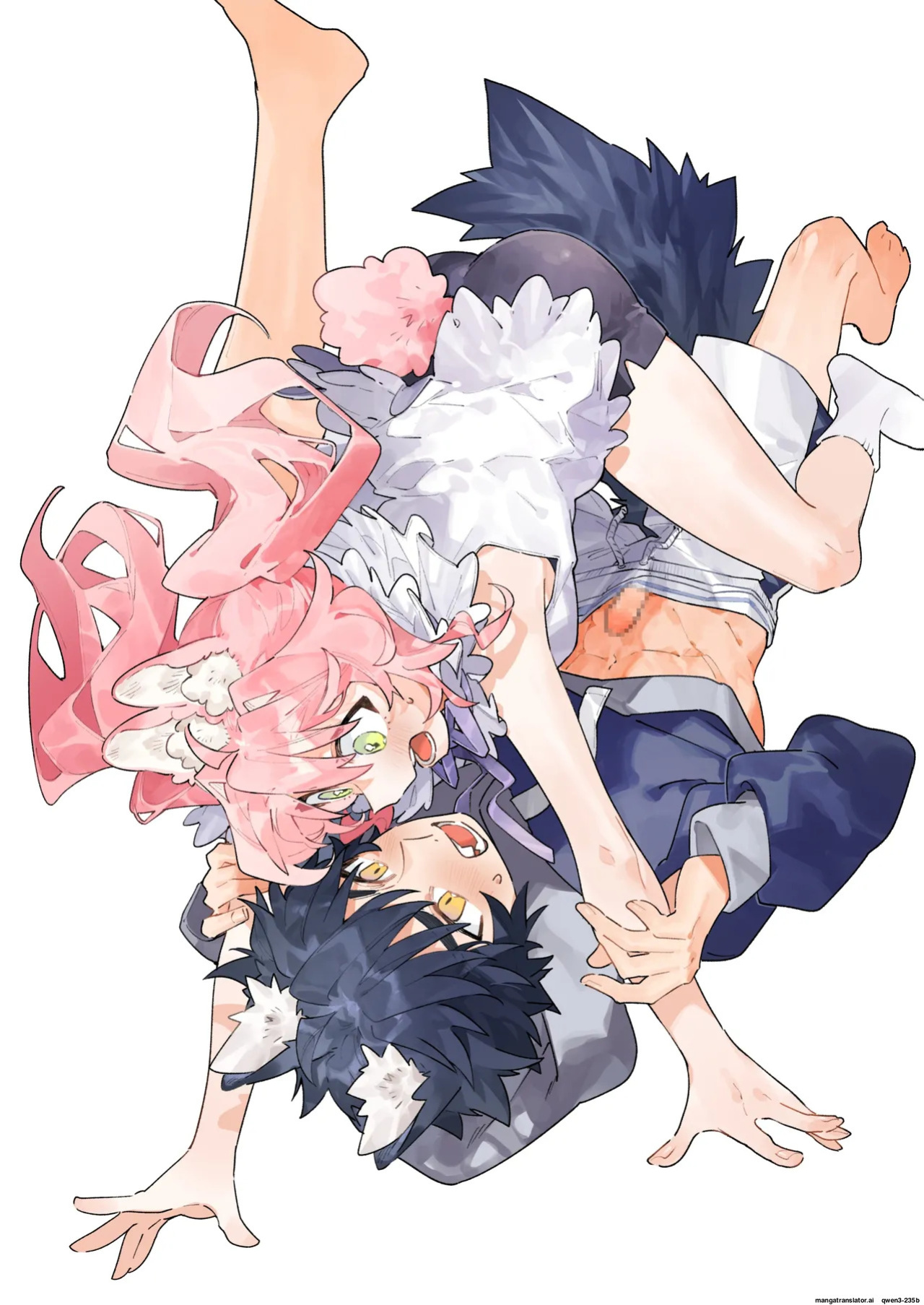 [pink carrot (usachanGET)] ♂ ga Uke. Usagi-chan x Ookami-kun (SCANMTL)