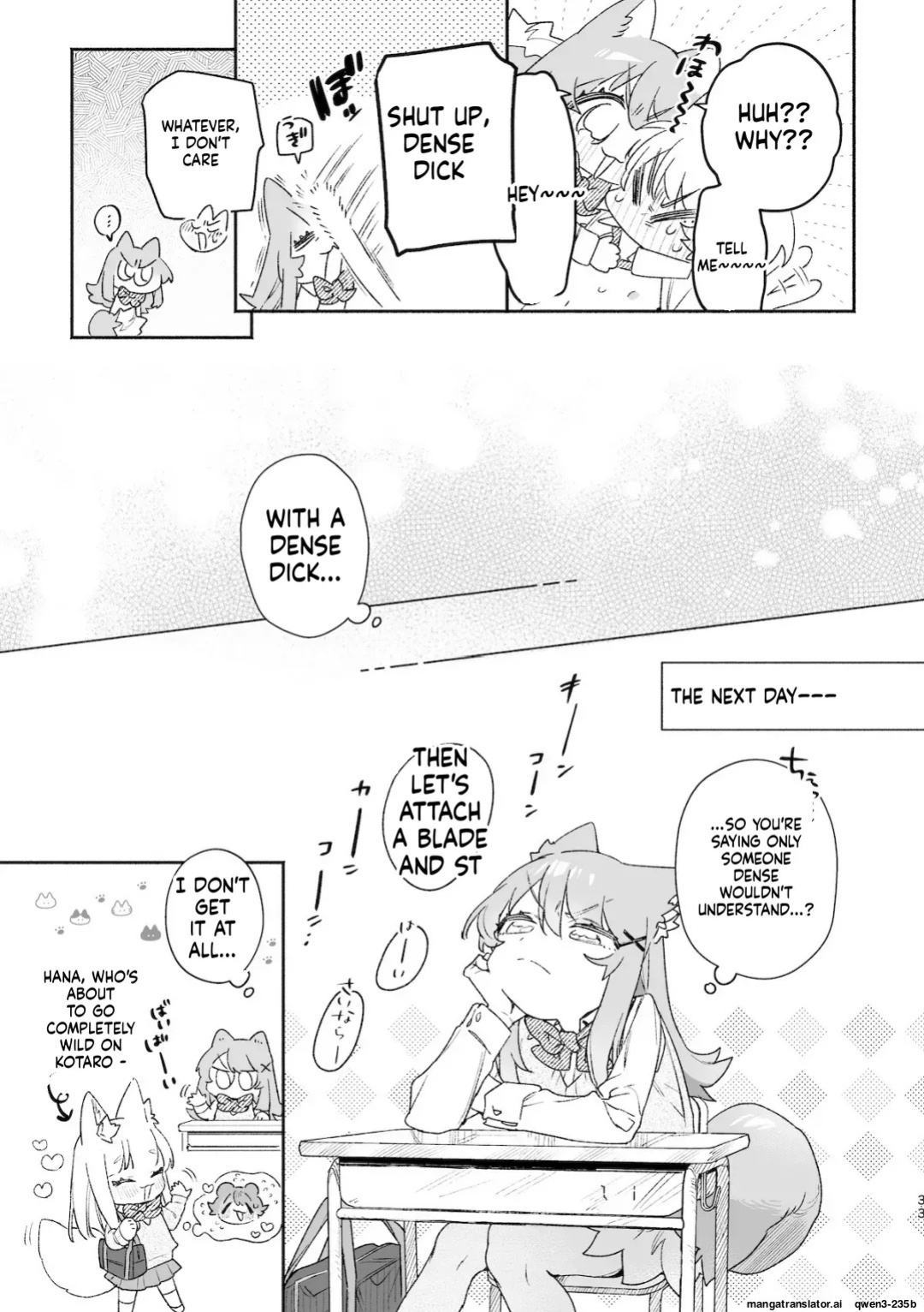 [usachanGET] ♂ ga Uke. Neko-chan x Neko-kun 2 (SCANMTL)