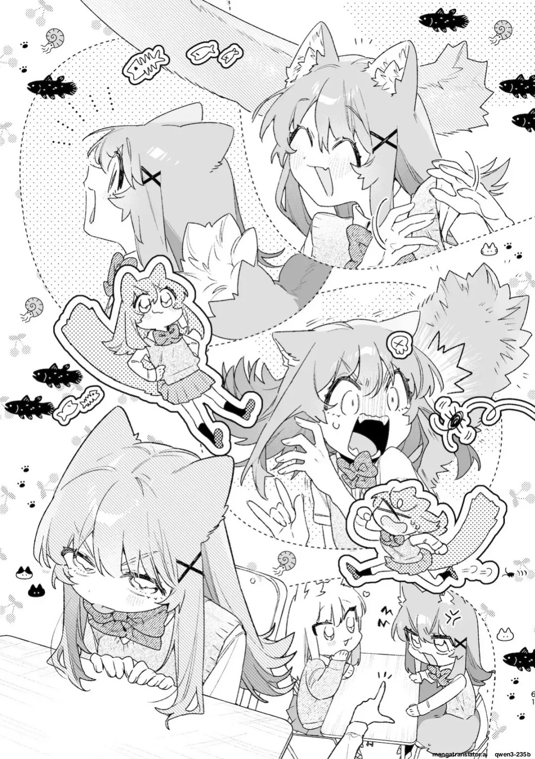 [usachanGET] ♂ ga Uke. Neko-chan x Neko-kun 2 (SCANMTL)