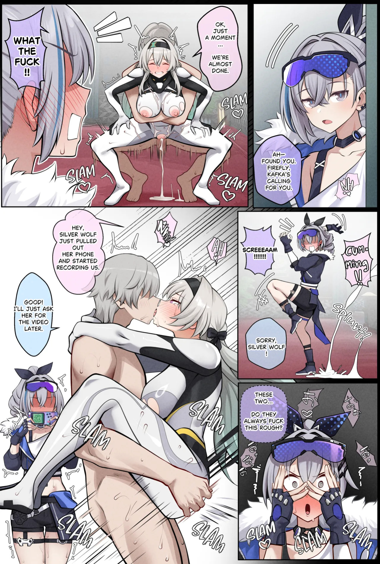 [Bonz0616] Firefly Plugsuit Short Comic (Honkai: Star Rail) [English] [Uncensored]