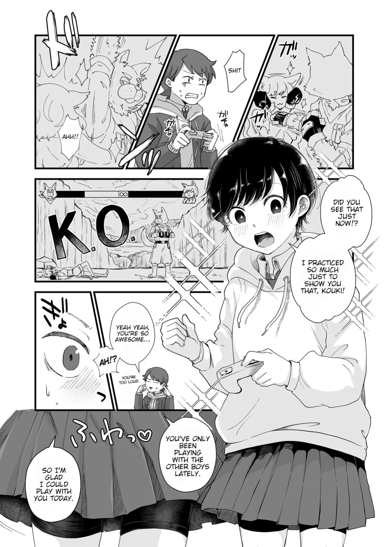 [Enoki] The Two of Them are at the Age Where They Become Interested in Each Other. [English]