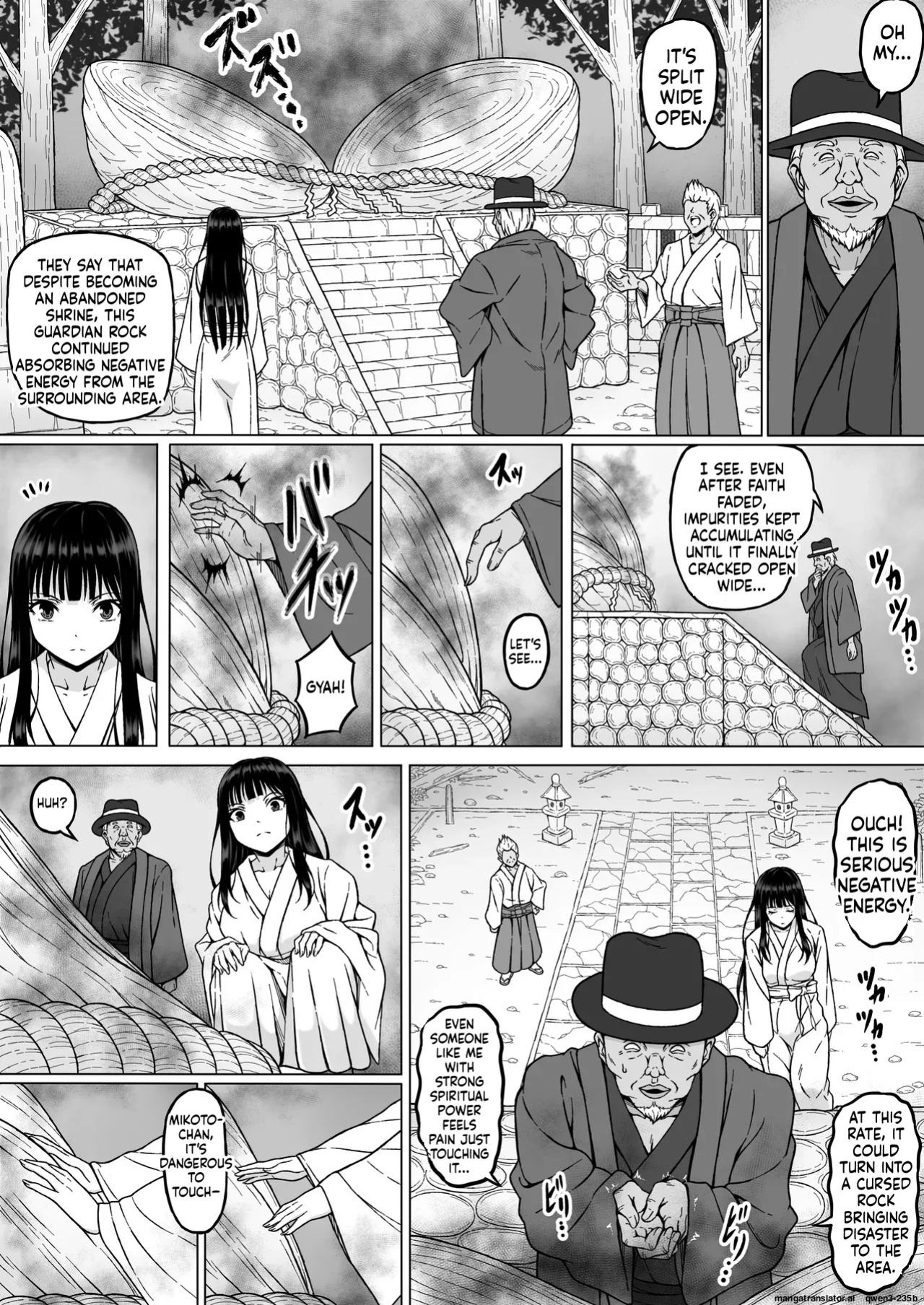 [Sawacream] Reibaishi Mikoto 2 Kairaku ni Zanpai su... Hentai Jijii to no Seikou no Gishiki de Ikikuruwasareru Shoujo no Karada (SCANMTL)