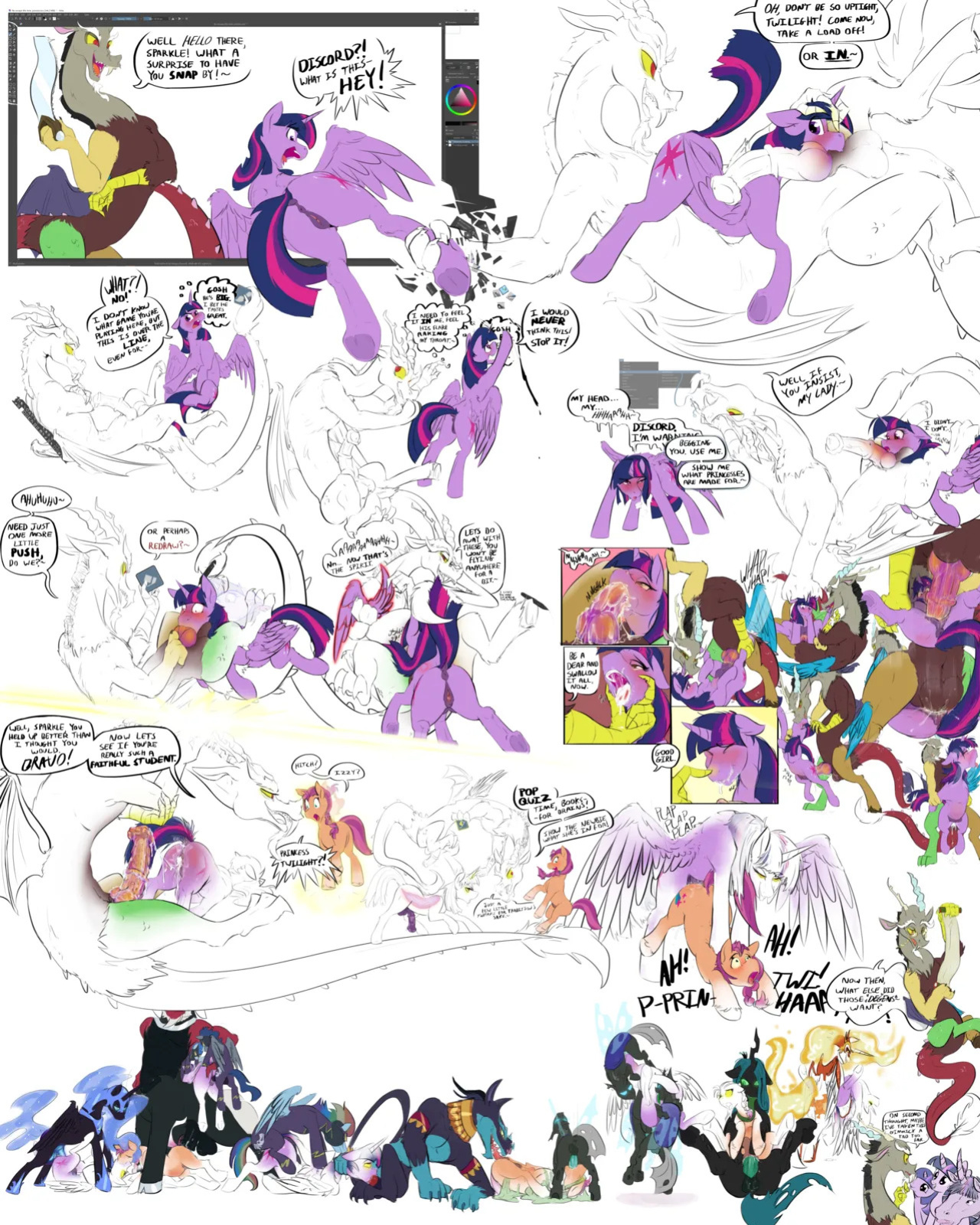 [Various] Shattered Will: Mind Control Art Pack (My Little Pony: Friendship is Magic)