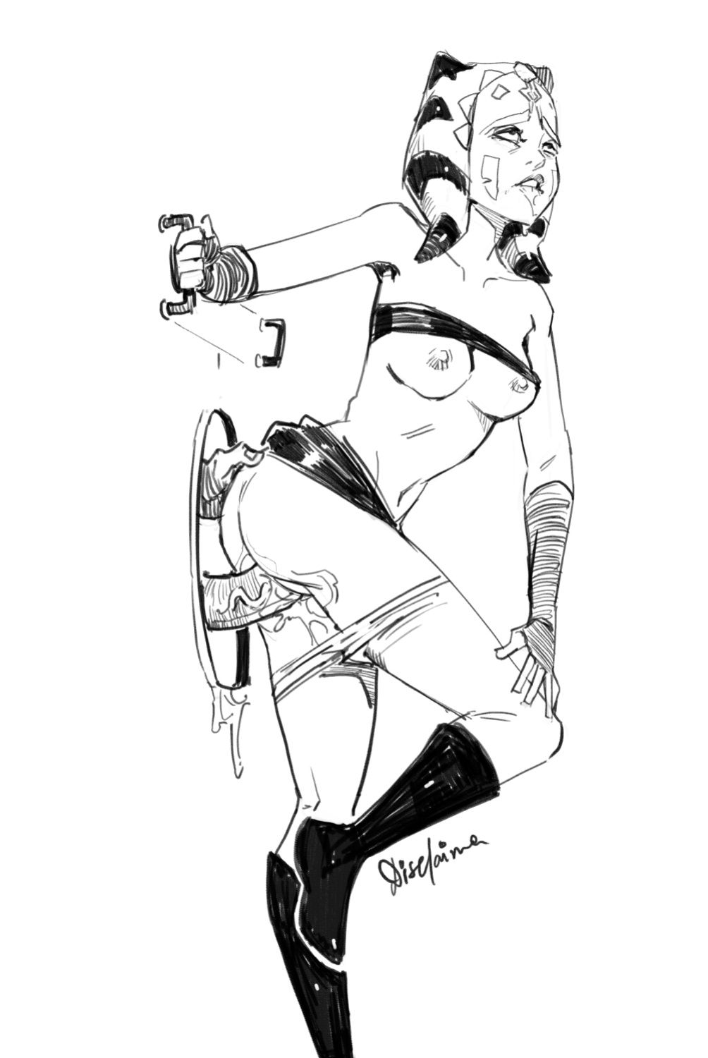 [Disclaimer] Ahsoka the hooker (Star Wars: Clone Wars)