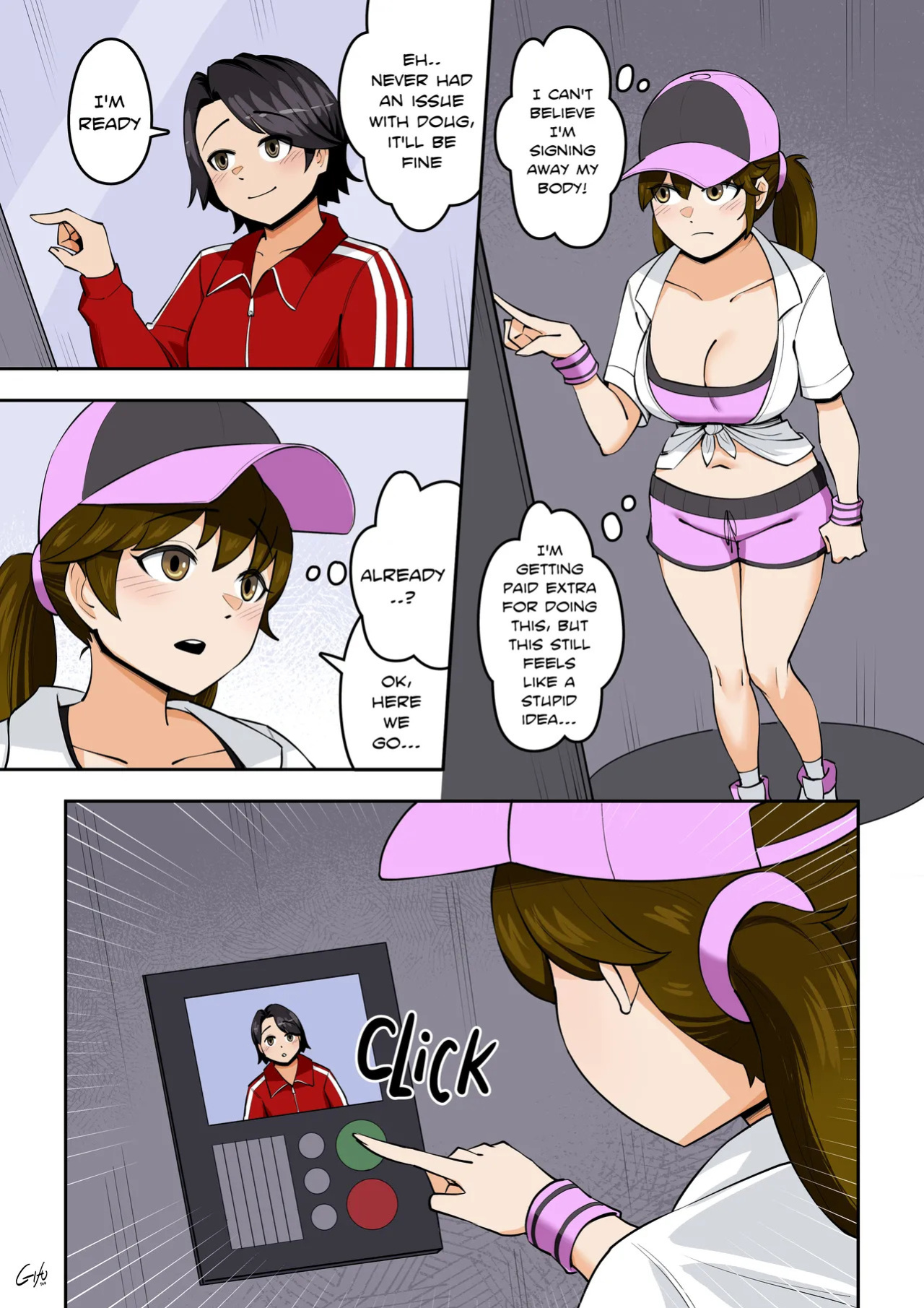 Kawaii Tsun'aho/ Swapping Gym Comic