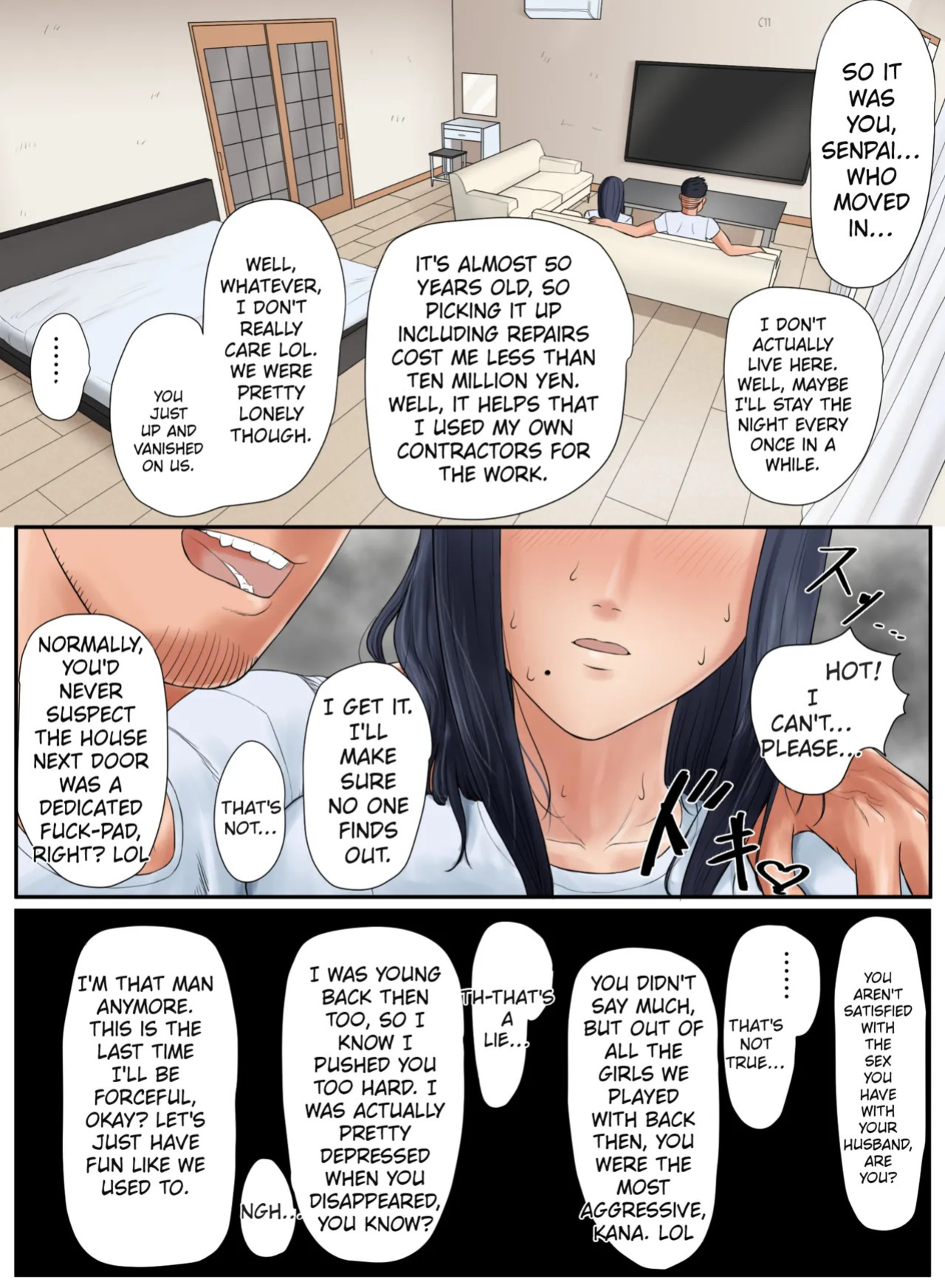 [Reika] Tonari no Ie no Warui SENPAI [English] [MTL]