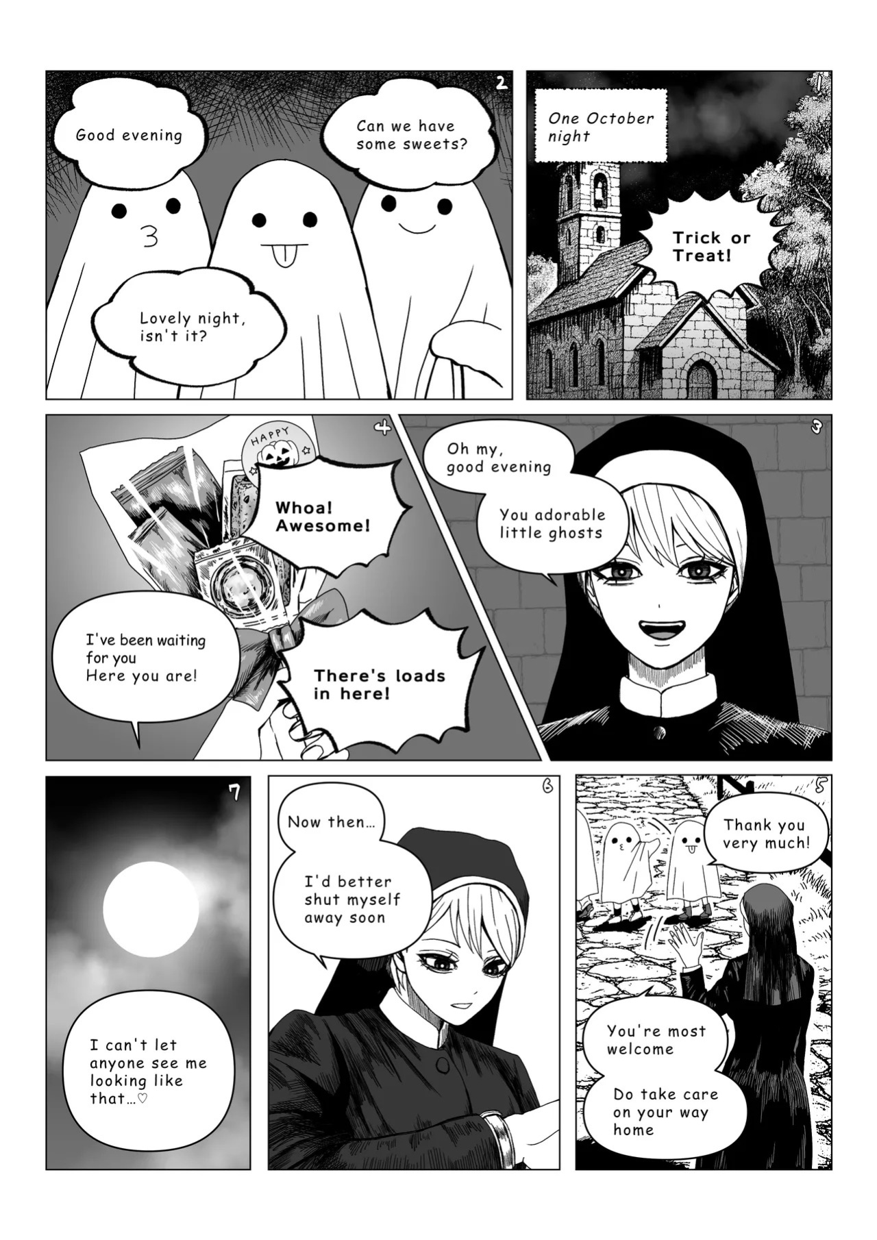 [Ebitarutaru(えびタルタル)] Halloween Manga [English]