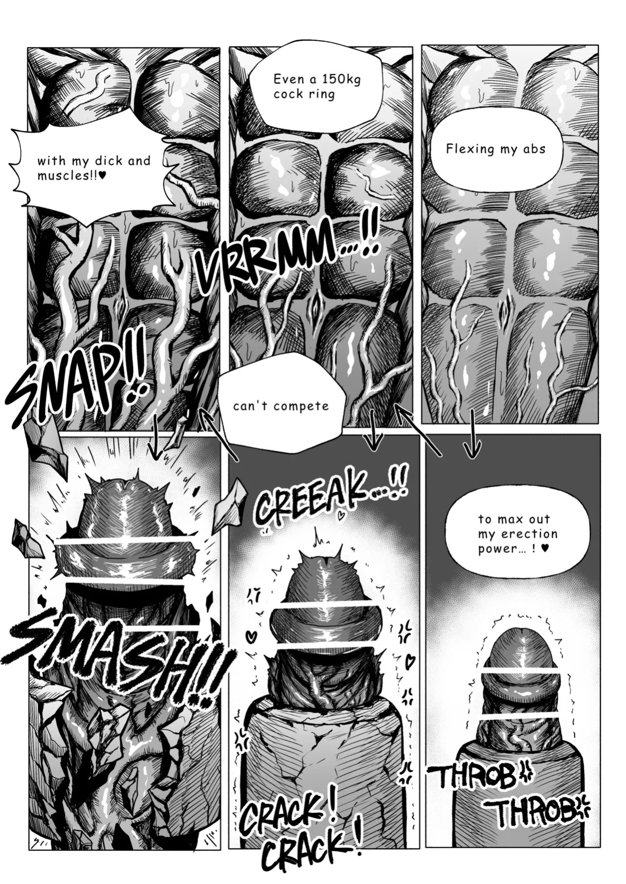[Ebitarutaru(えびタルタル)] Muscular Futa Manga [English]