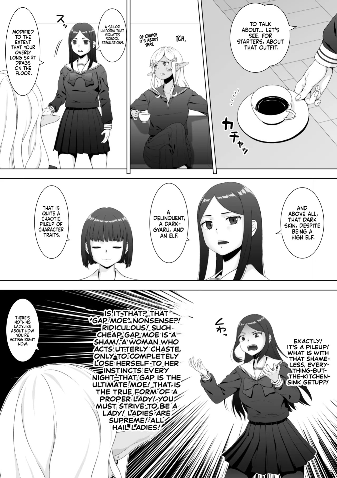 [FULLBOTTOM] Sukeban Kuro Gal Elf o Futanari Chinpo de Wakarasetai | Putting the Delinquent Dark-Gyaru Elf in Her Place With My Futa Cock [English] [Castle TL]
