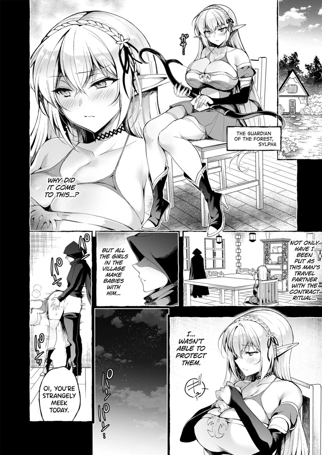 [Ninokoya (Ninoko)] Inmon Majutsushi no Elf Harem [English] [biribiri] [Digital]