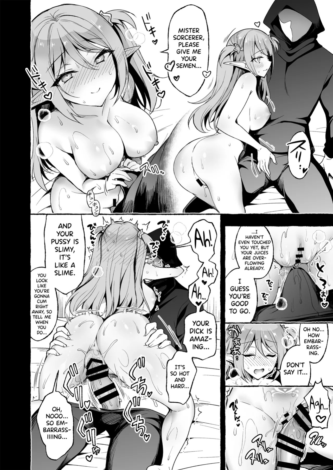 [Ninokoya (Ninoko)] Inmon Majutsushi no Elf Harem [English] [biribiri] [Digital]