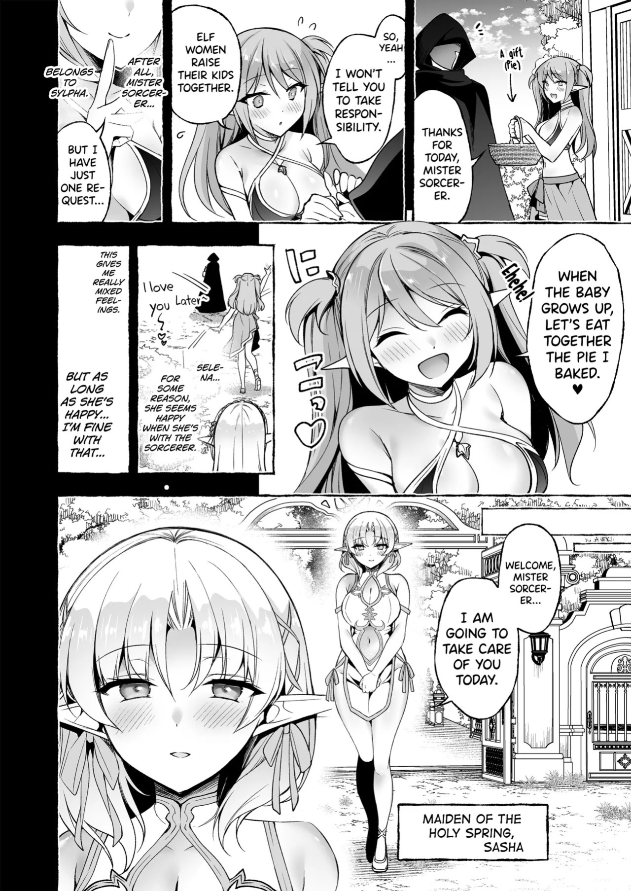 [Ninokoya (Ninoko)] Inmon Majutsushi no Elf Harem [English] [biribiri] [Digital]