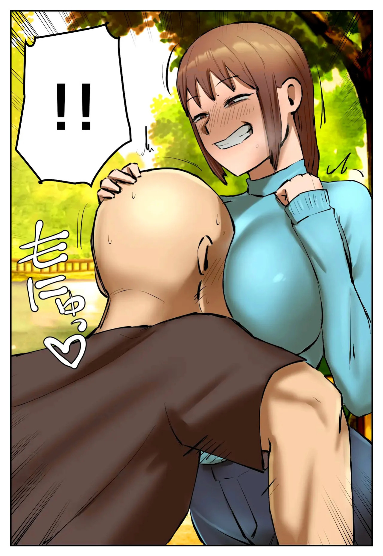 [Chotto B-Sen] My Part-Time Job Is To Get Revenge: The Loose Woman -- Fukushuu Yami Beit "Machi no Keikan ga Kowareru Kono Oppai Onna o Oidashite Hoshii" [Colorized]