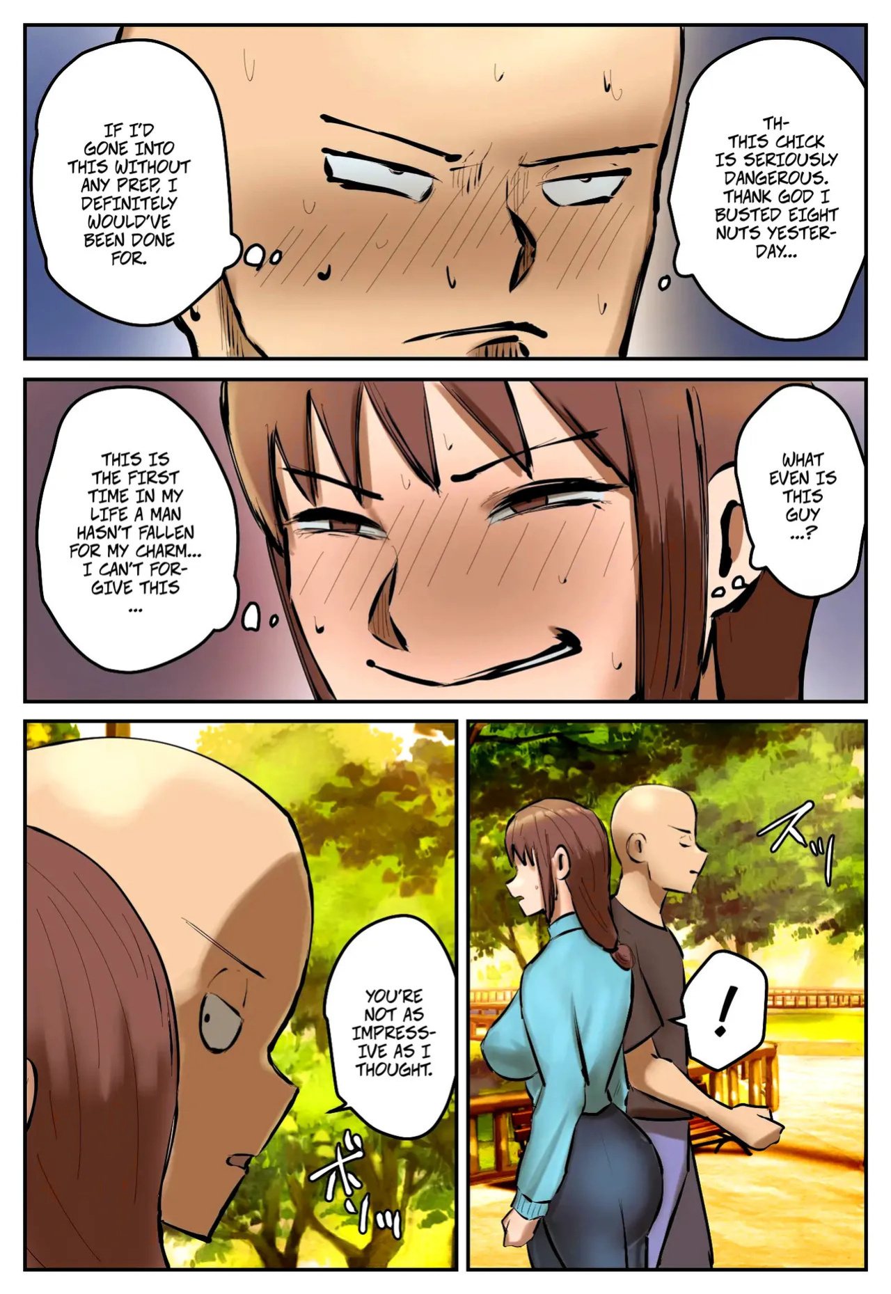 [Chotto B-Sen] My Part-Time Job Is To Get Revenge: The Loose Woman -- Fukushuu Yami Beit "Machi no Keikan ga Kowareru Kono Oppai Onna o Oidashite Hoshii" [Colorized]