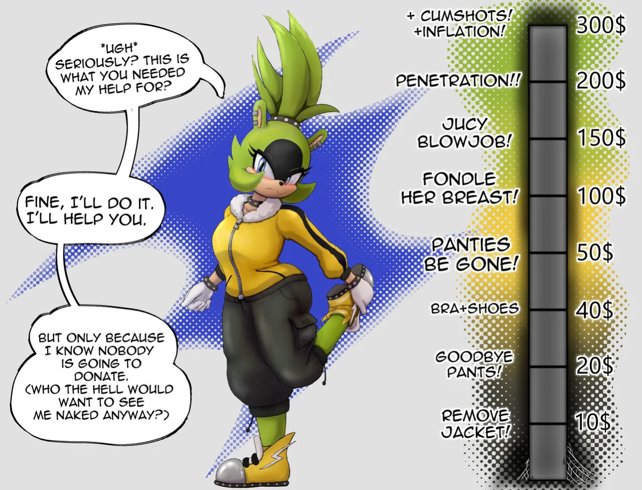 [IMN-art] Surge Strip Game (Sonic the Hedgehog) (Ongoing)