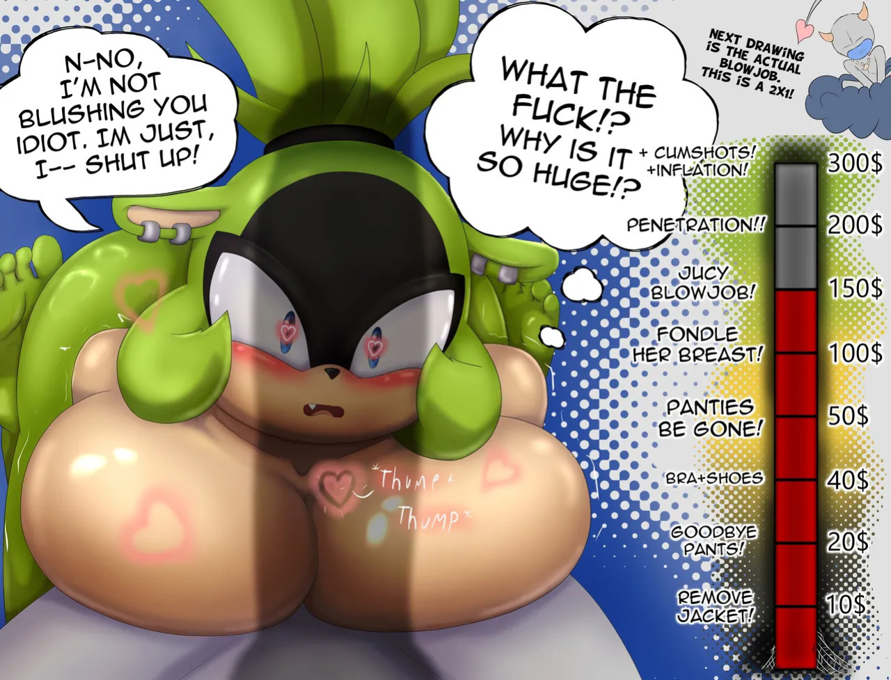 [IMN-art] Surge Strip Game (Sonic the Hedgehog) (Ongoing)