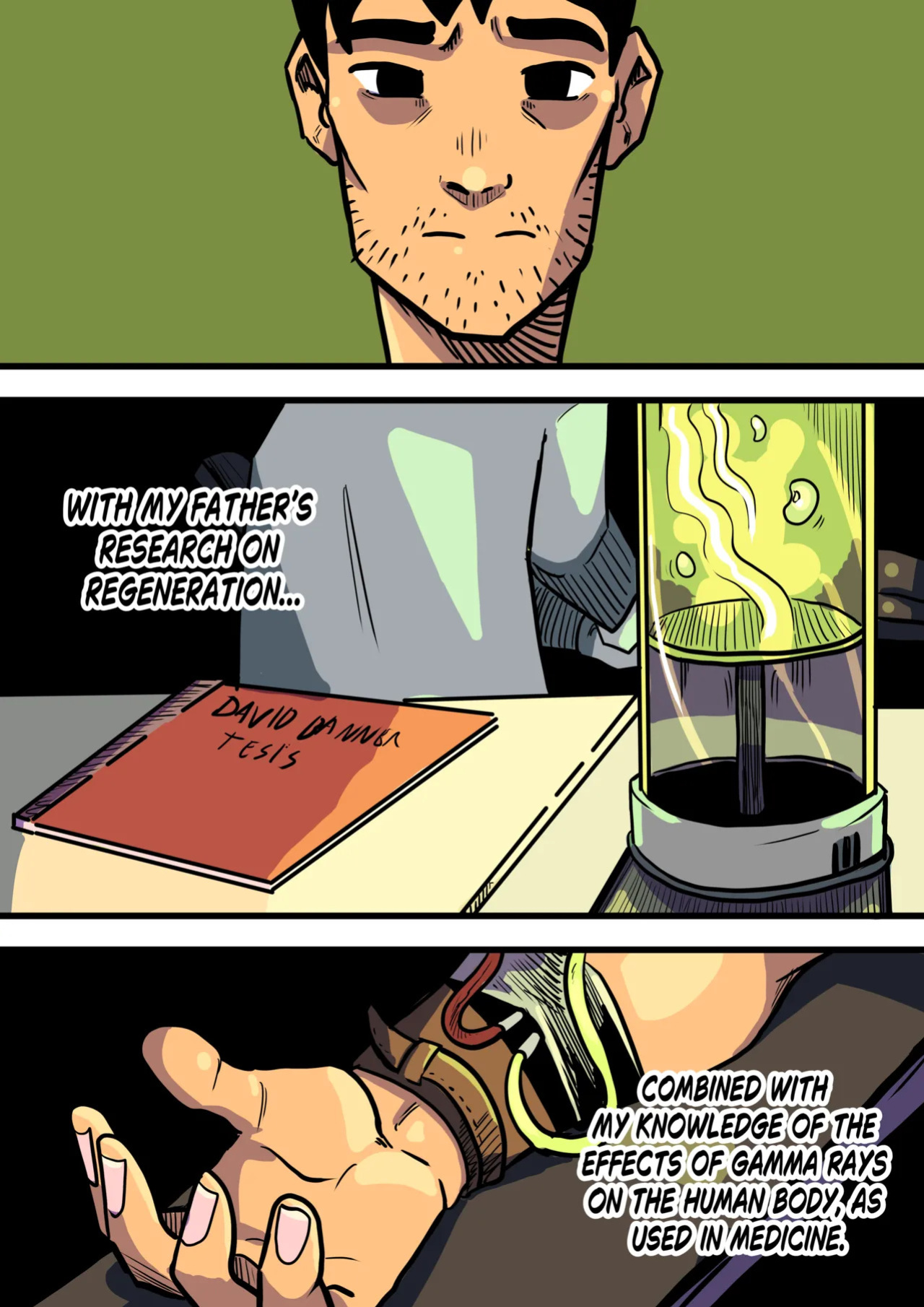 [Odoruyama] Betty Hulk AU: The Origin Of Betty Hulk [Colored Version]