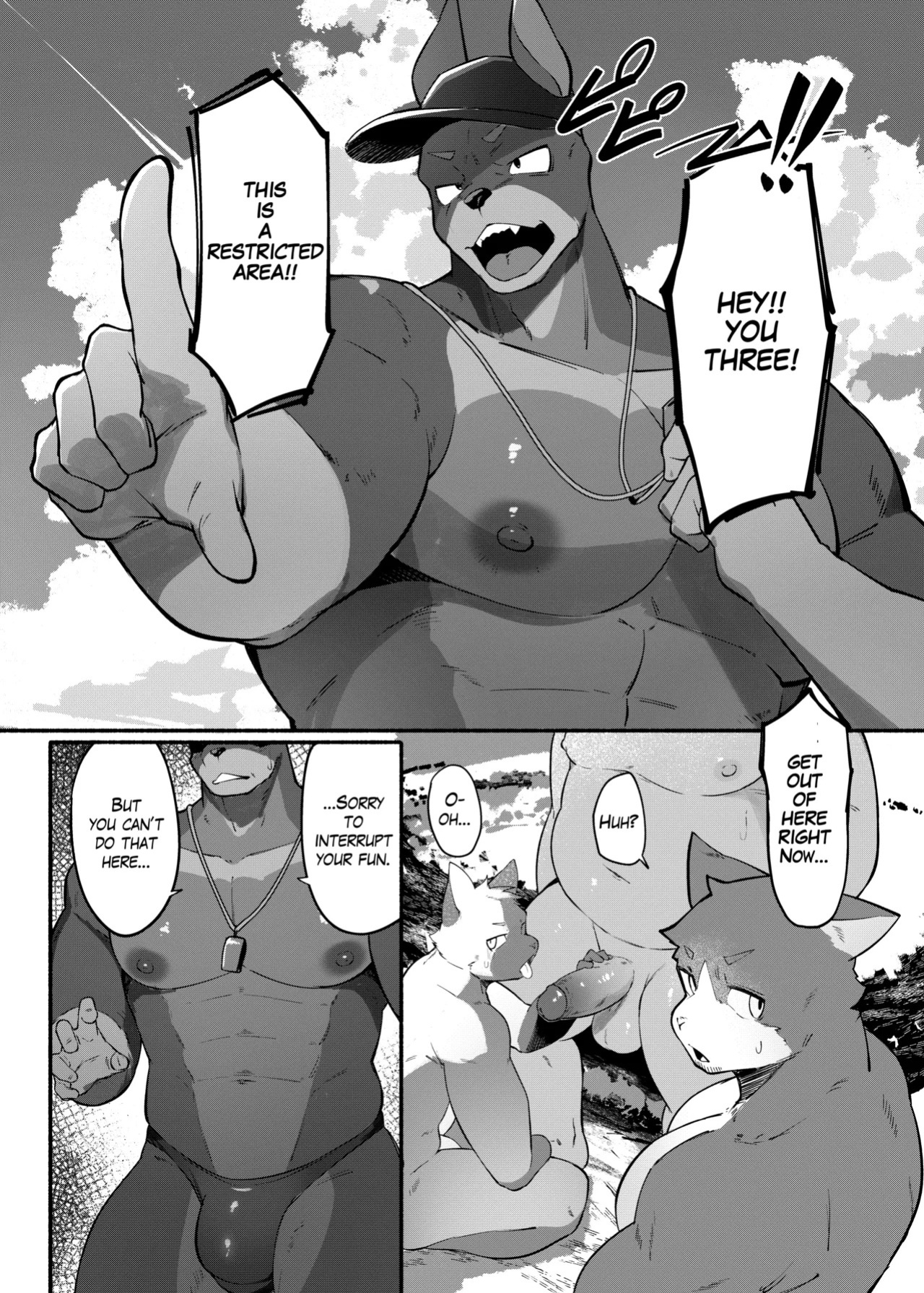 [Yurari Sou (Yurari)] Doberman Onii-san [English] [Uncensored]