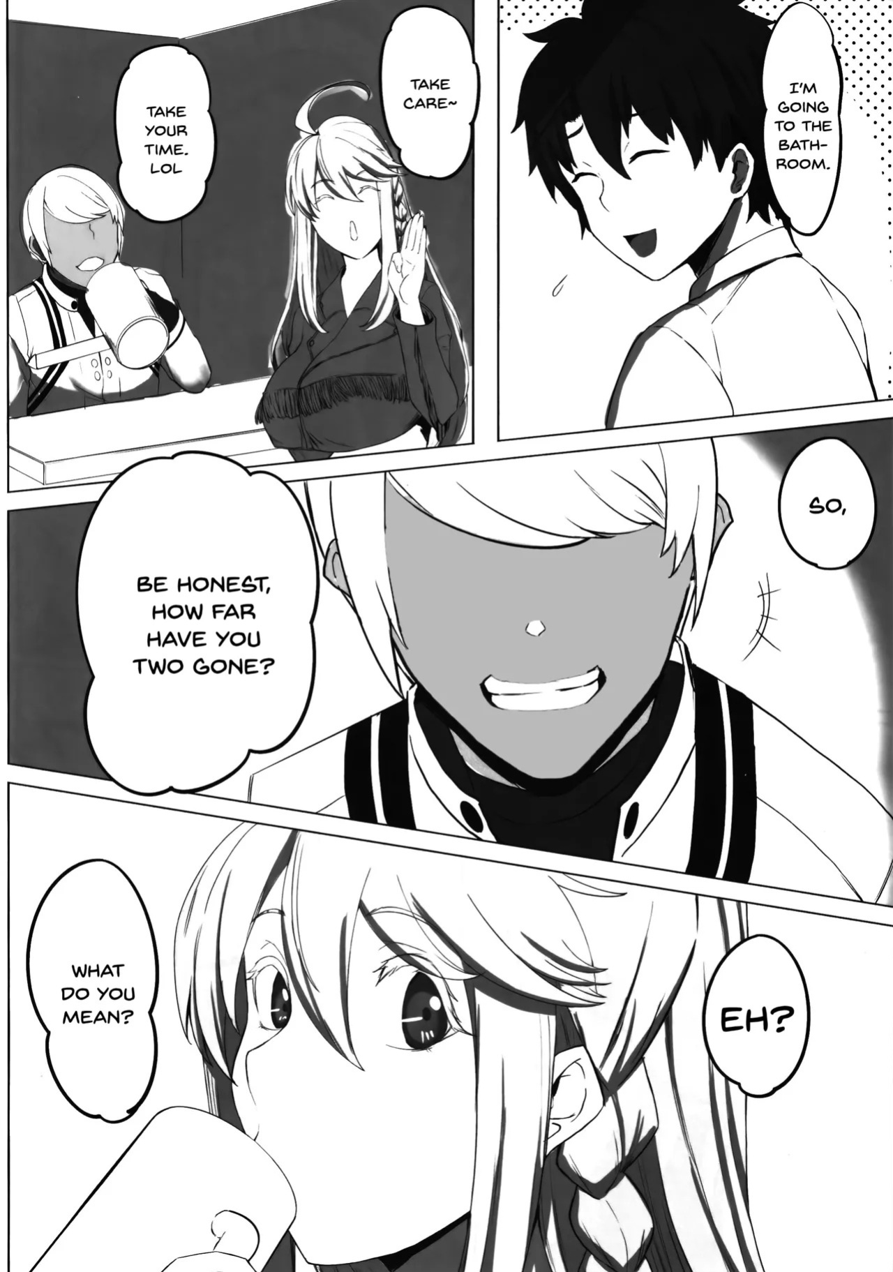 (C102) [Tomokiya (Tomoki)] Hoshi, Nikuyoku ni Ochi Shizumu - My master... do you want to do "fusion" with me? (Fate/Grand Order) [English] [SDTLs]