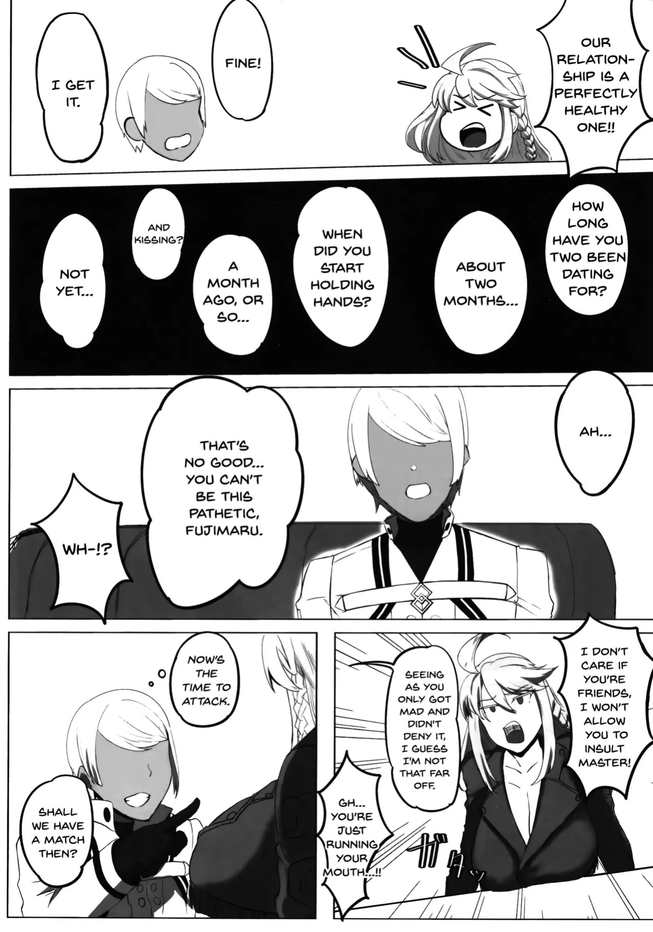 (C102) [Tomokiya (Tomoki)] Hoshi, Nikuyoku ni Ochi Shizumu - My master... do you want to do "fusion" with me? (Fate/Grand Order) [English] [SDTLs]