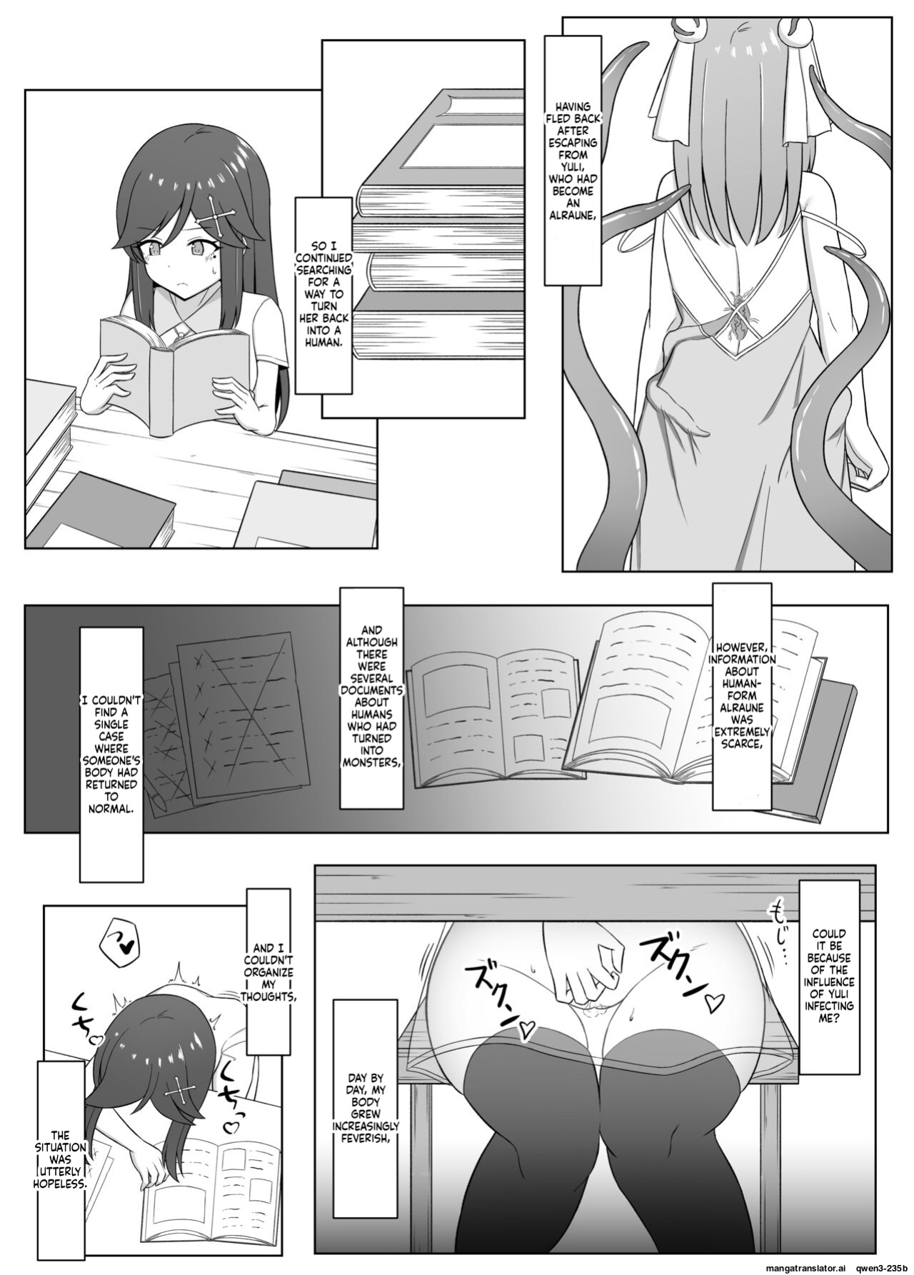 [Corruprotocol (EPLOOV)] Kuro ni Somaru Yuri 3 ~Alraune ka Shita Osananajimi ni Kenzoku Ochi suru Hanashi [English] [SCANMTL]