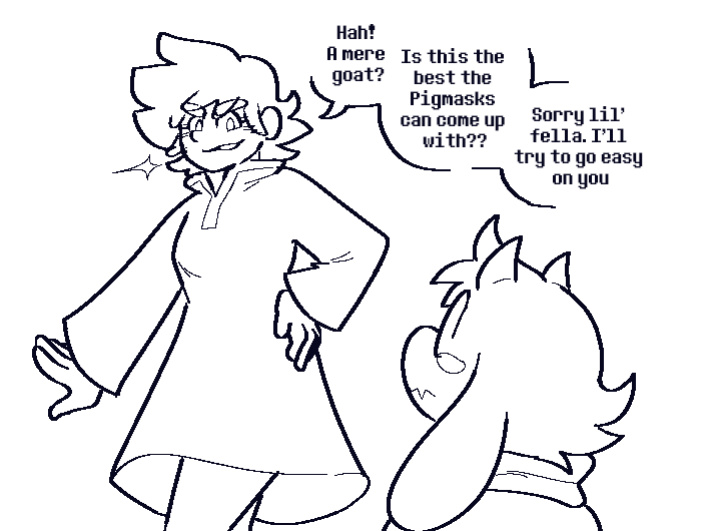 [Ti-Ling] Kumatora and a Goat
