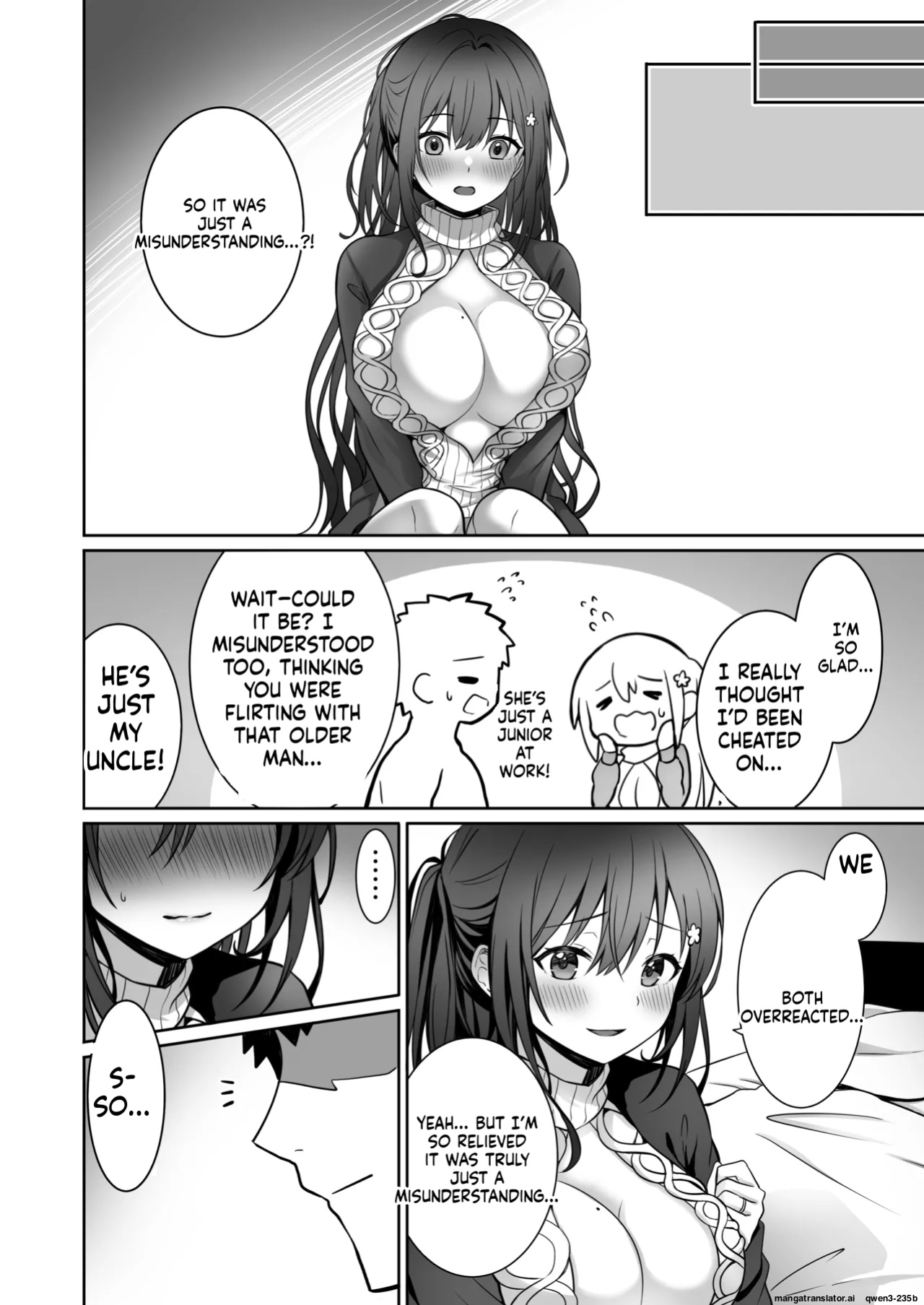 [Macaron Sugar] Doutei Daisuki Jogakusei-chan, Zetsurin Doutei ni Haiboku suru. ―Second Memory― (SCANMTL)