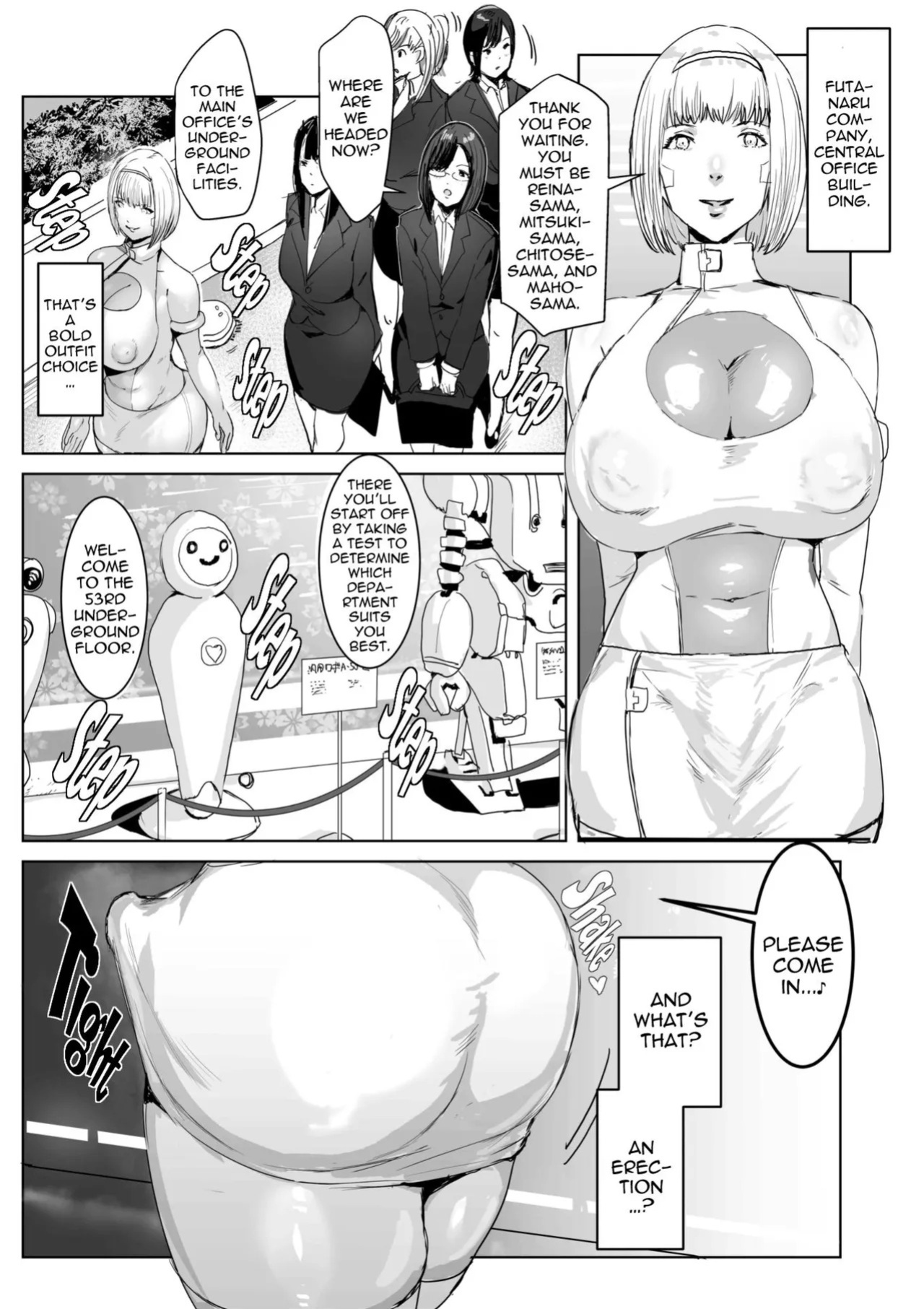 [Meshi Shinja] When I Infiltrated A High-Tech Company I Was Modified Into A Perverted Futanari Android [English] [hardcase8translates]