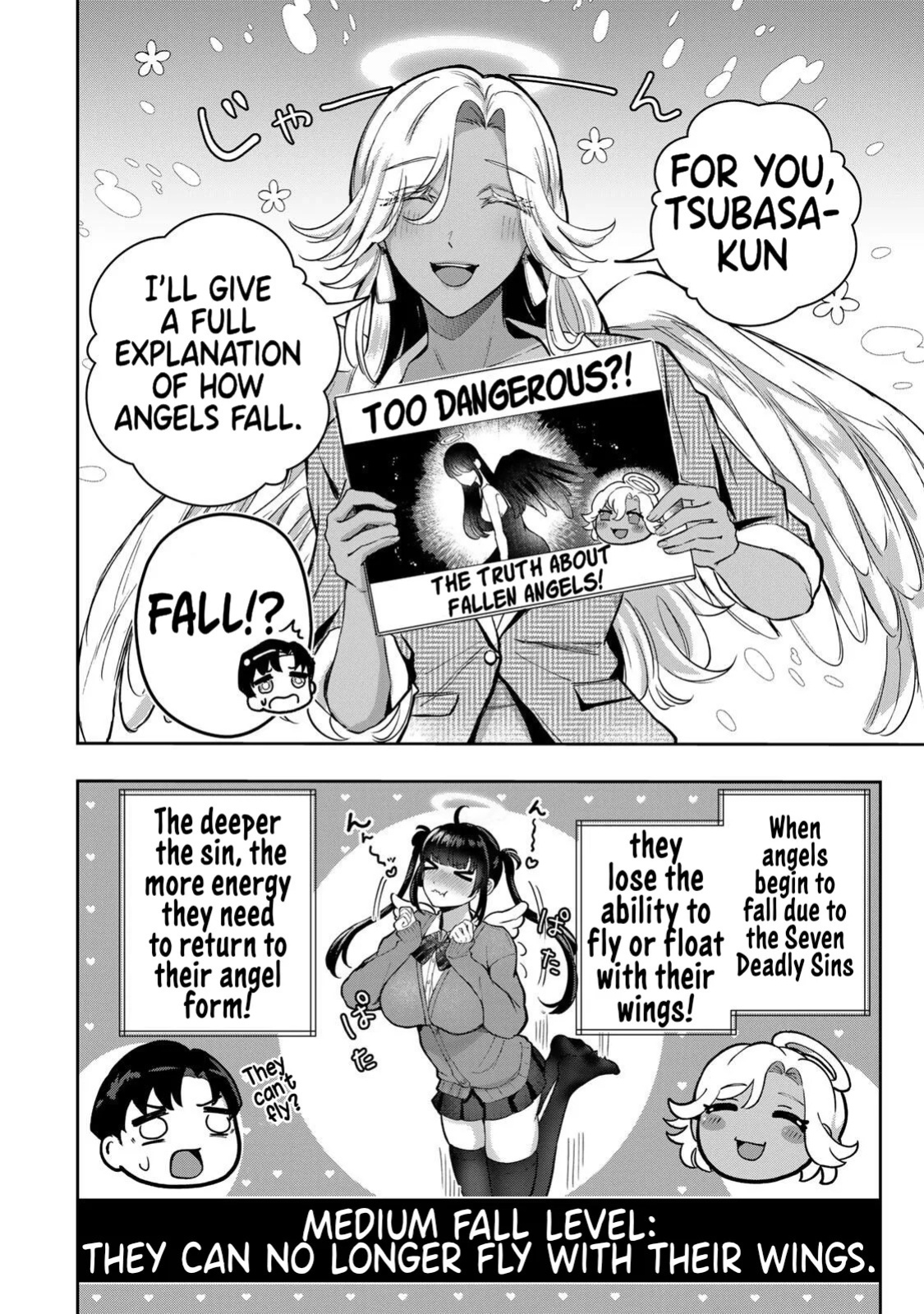 [EN] Datenshi-chan wa Ganbarenai | The Fallen Angel Girls Can’t Give It Their All [Censored] 03