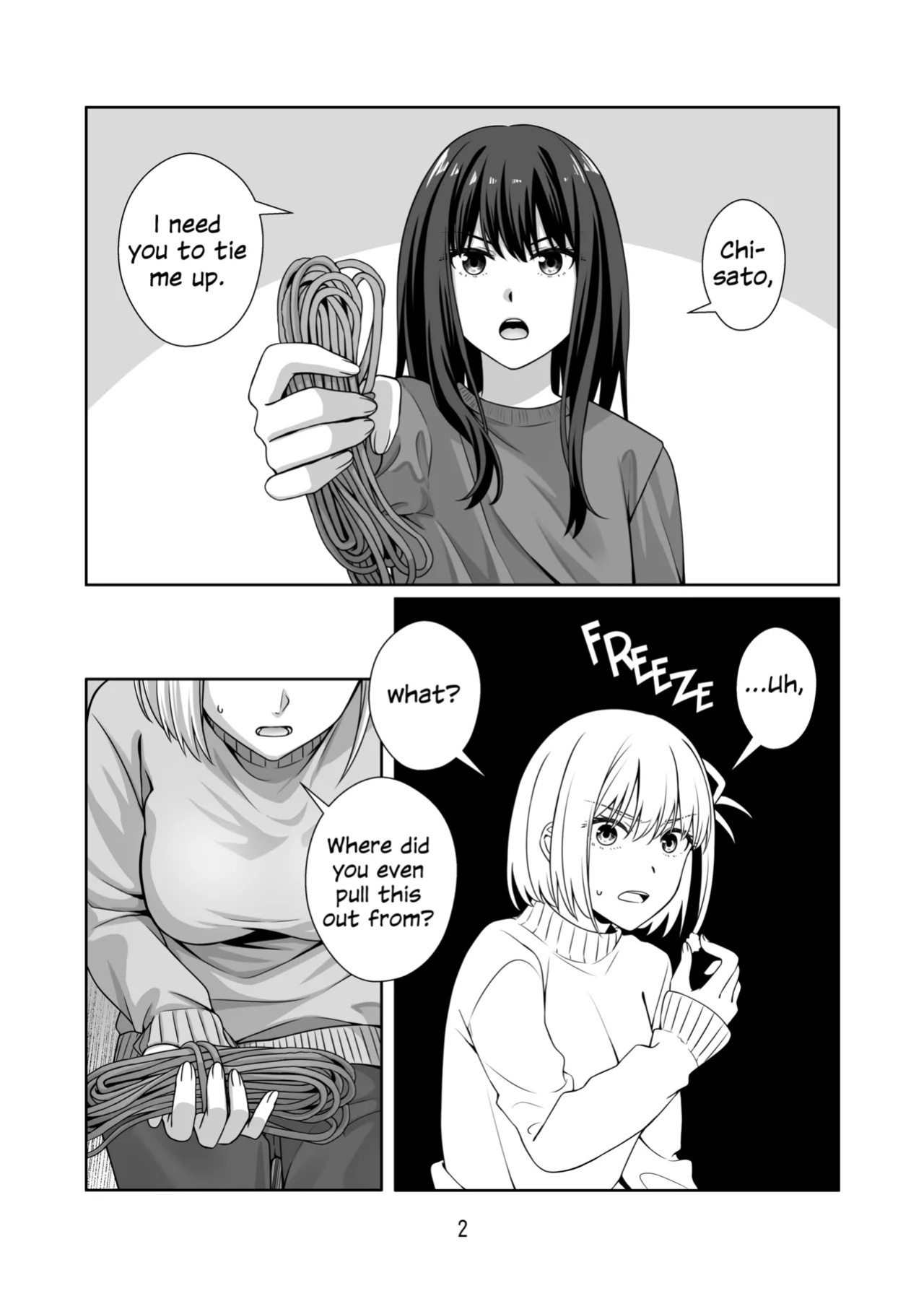 [Kudamonoichizu (Rikuu)] Shibari Play o Yaritaitte Itta no Omae darou! | You're the One Who Said You Wanted to Try Rope Play! (Lycoris Recoil) [English] [Digital]