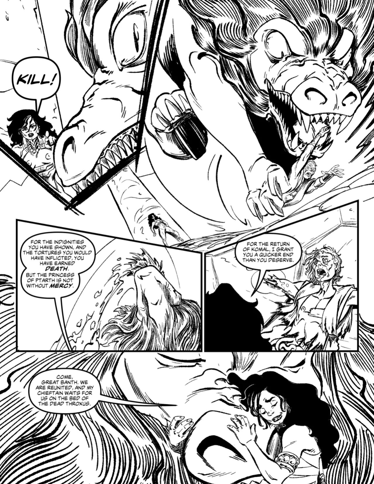 [Mick Beyers] Queen Of Mars Presents: Death and Throxus (ENG)