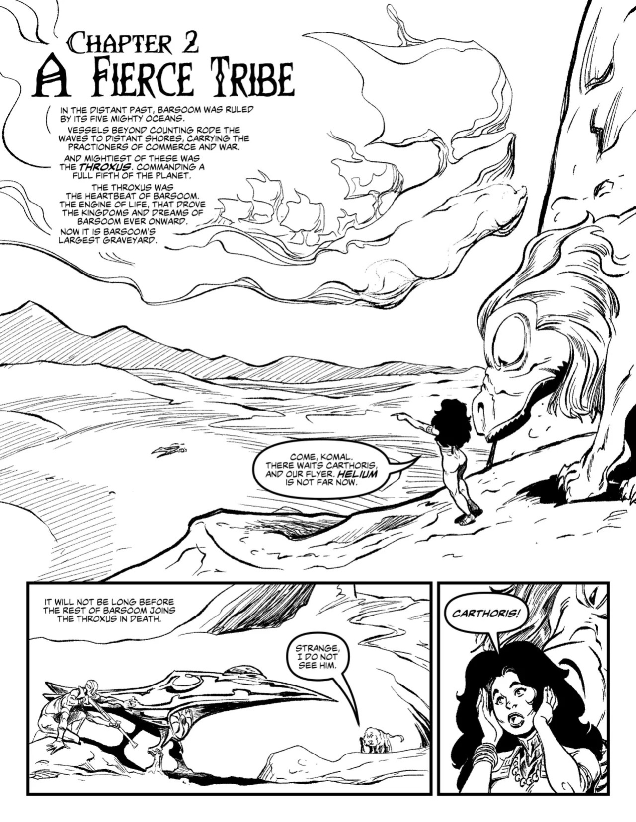 [Mick Beyers] Queen Of Mars Presents: Death and Throxus (ENG)