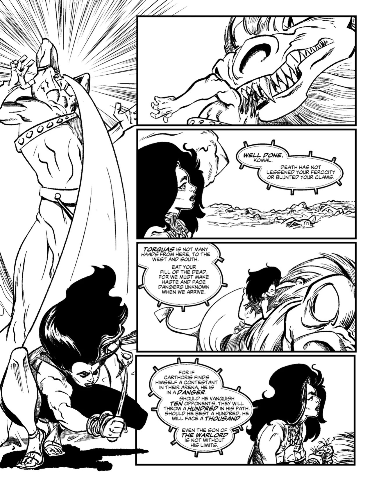 [Mick Beyers] Queen Of Mars Presents: Death and Throxus (ENG)