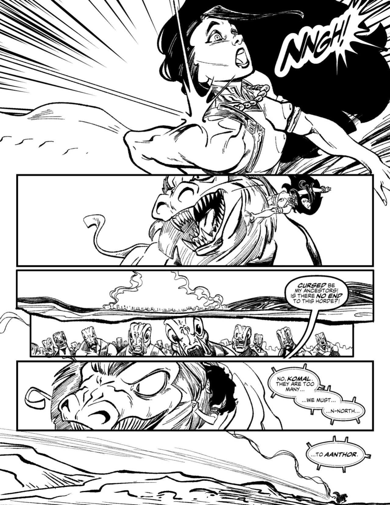 [Mick Beyers] Queen Of Mars Presents: Death and Throxus (ENG)