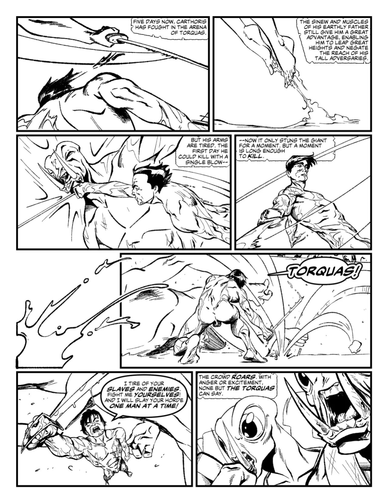 [Mick Beyers] Queen Of Mars Presents: Death and Throxus (ENG)