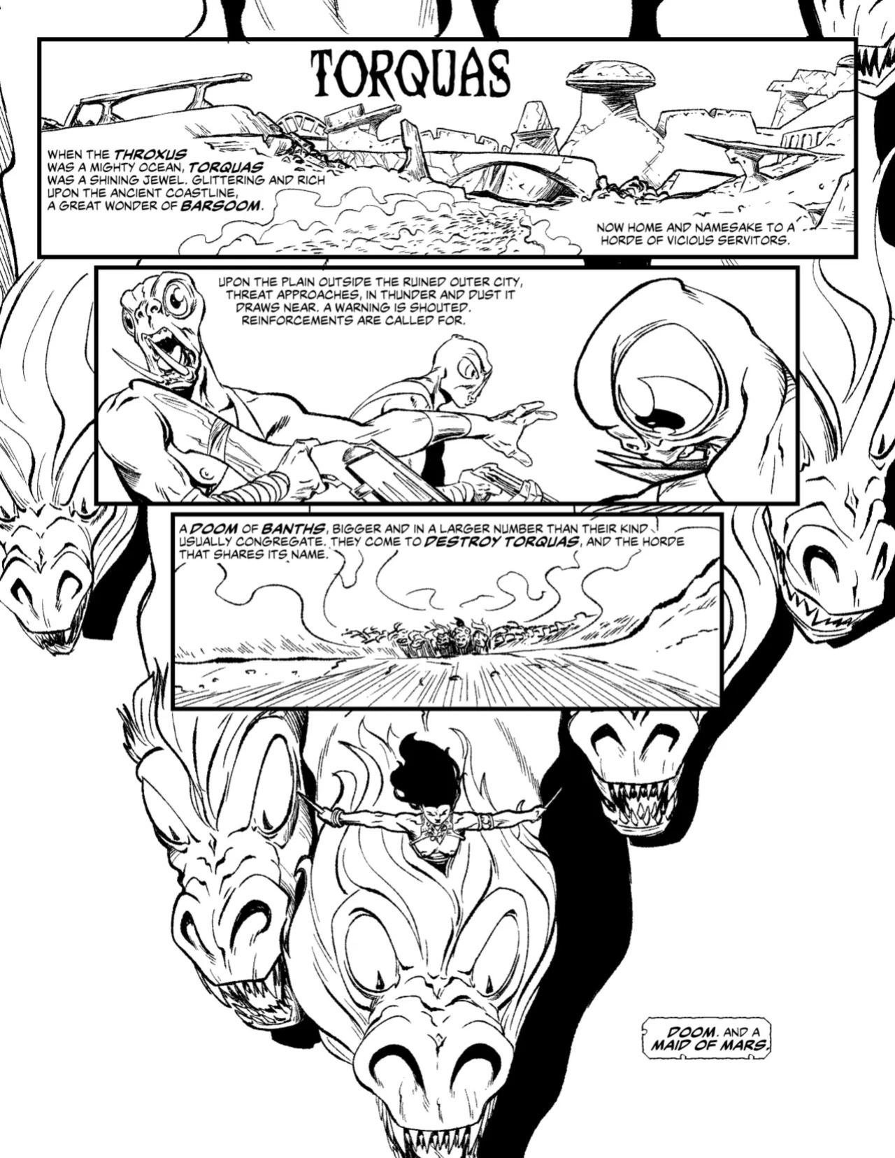 [Mick Beyers] Queen Of Mars Presents: Death and Throxus (ENG)